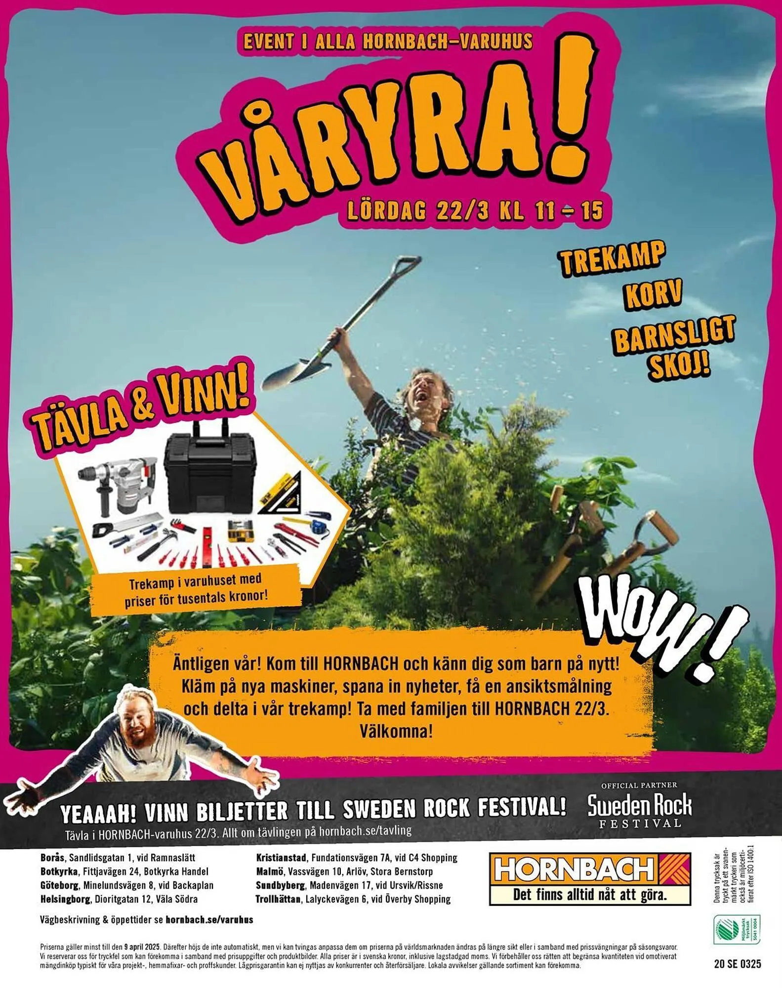 Hornbach reklamblad från 11 mars till 31 mars 2025 - Reklamblad sidor 20