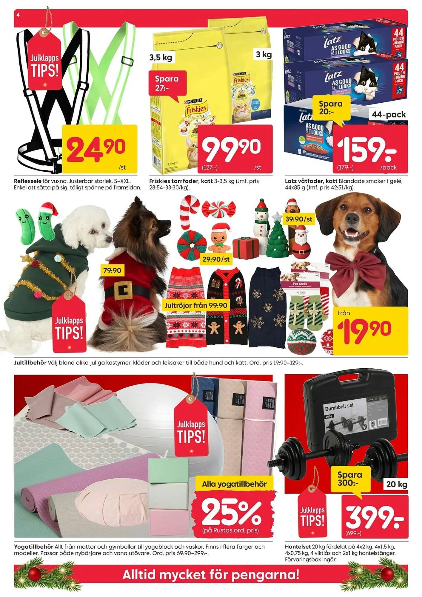 Rusta reklamblad från 4 december till 10 december 2023 - Reklamblad sidor 4