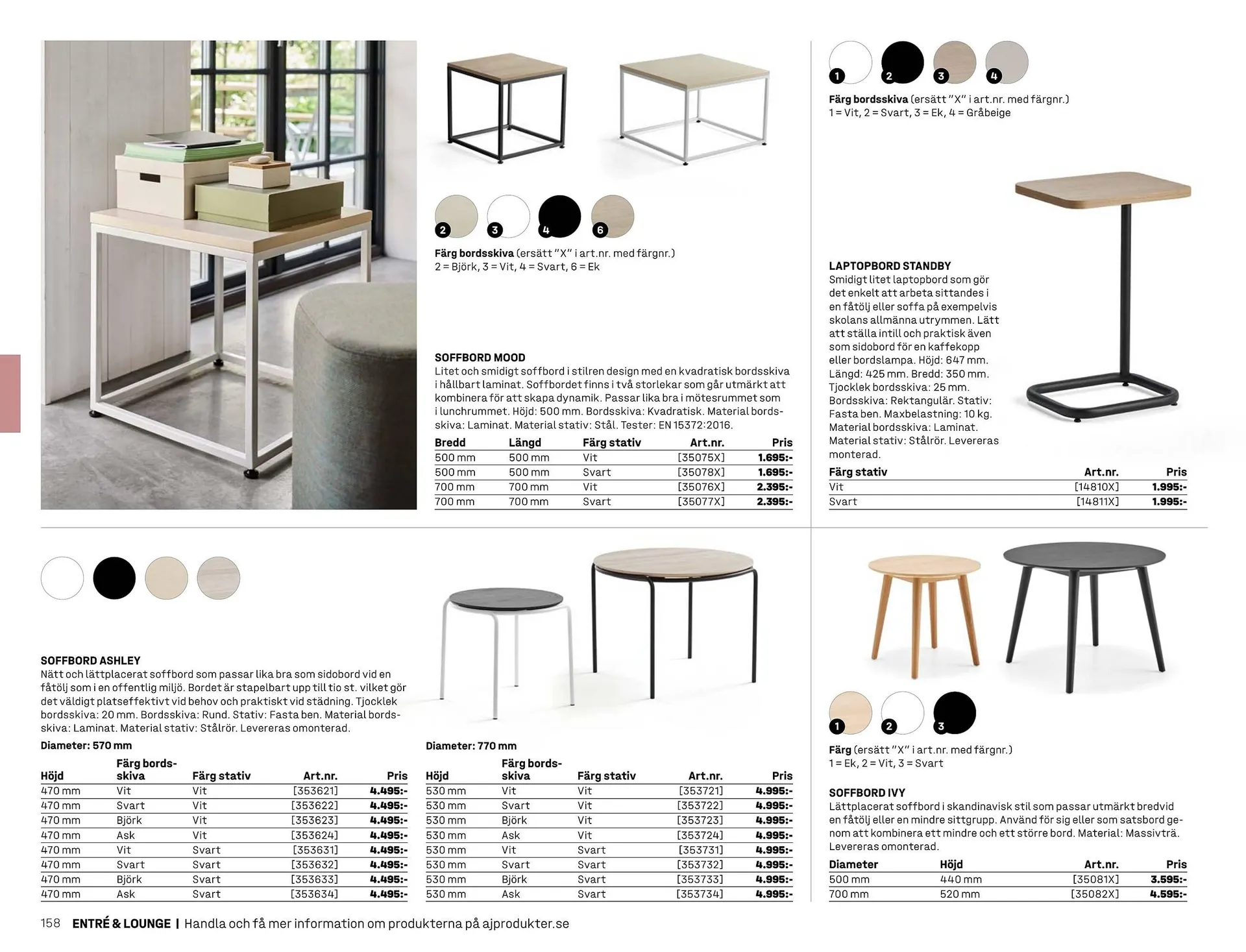 AJ Produkter reklamblad från 1 januari till 31 december 2025 - Reklamblad sidor 158