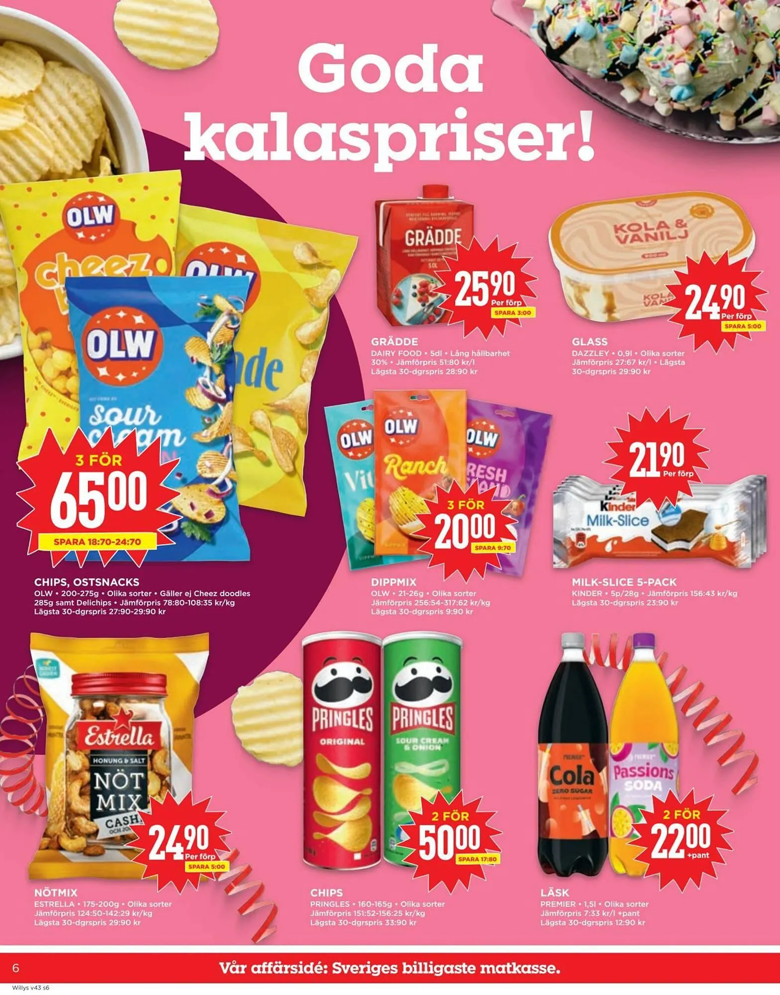 Willys reklamblad från 20 oktober till 26 oktober 2025 - Reklamblad sidor 6