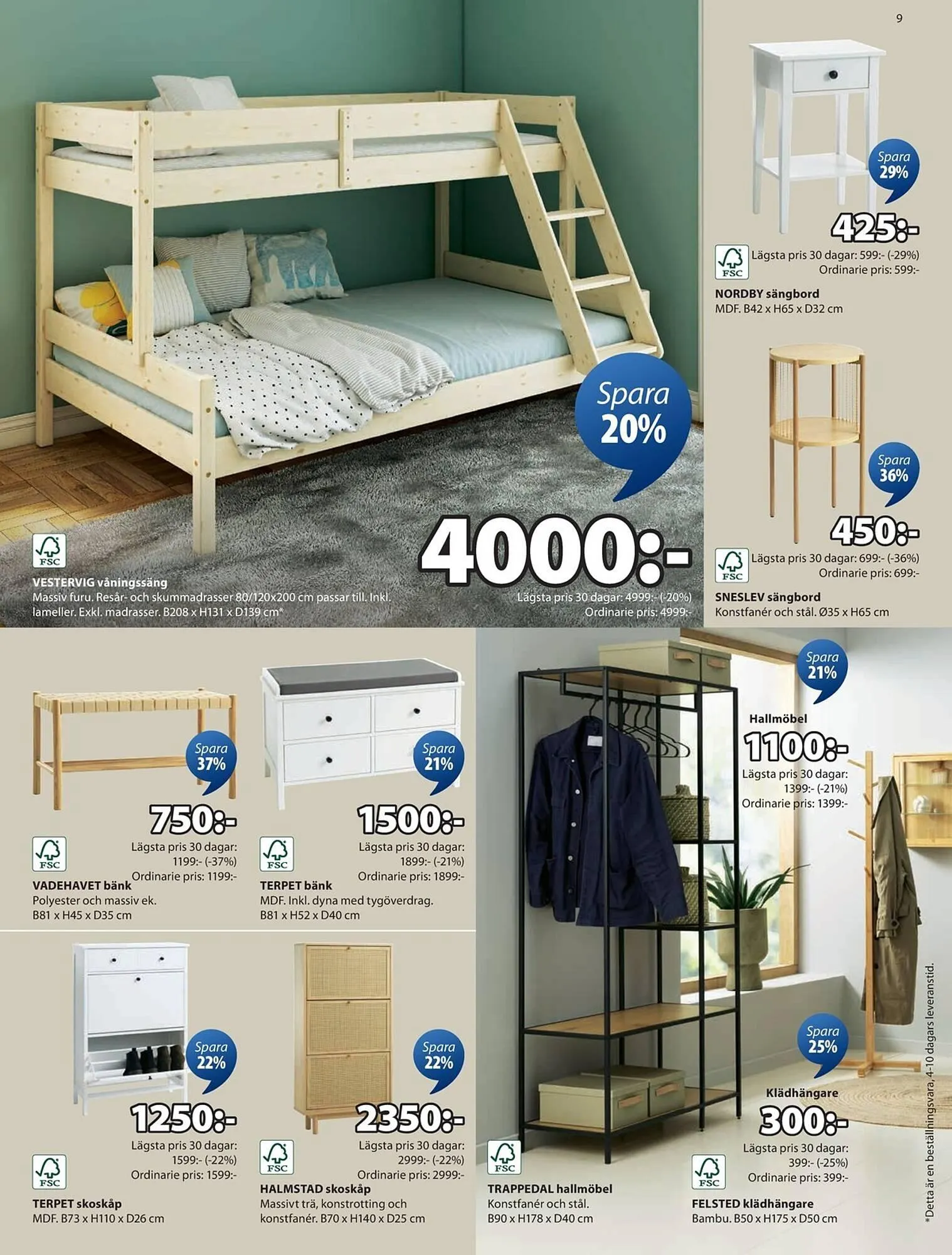 JYSK reklamblad från 25 augusti till 7 september 2025 - Reklamblad sidor 10
