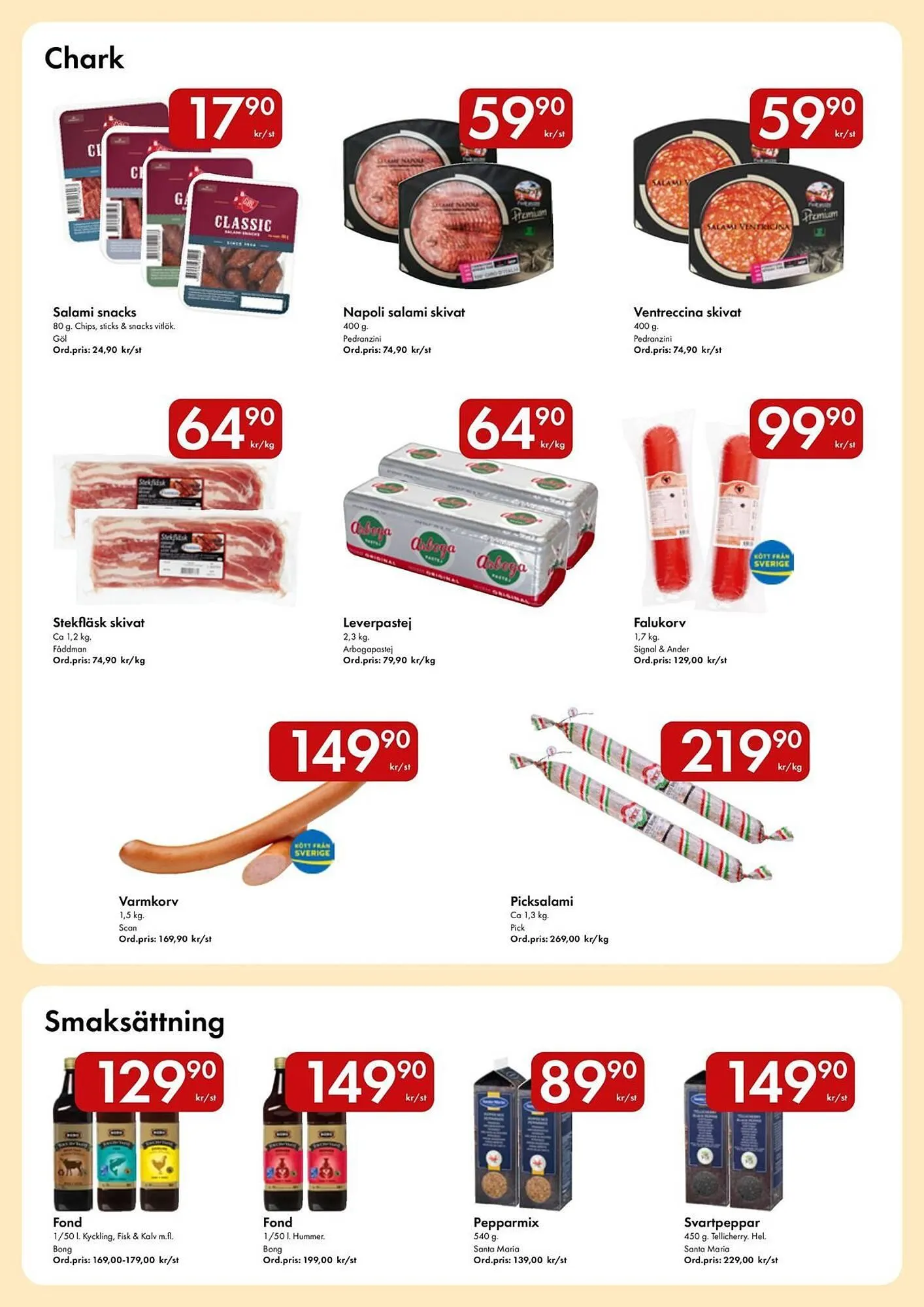 Snabbgross reklamblad från 18 maj till 31 maj 2026 - Reklamblad sidor 7