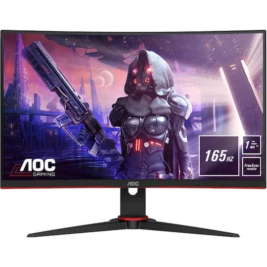 AOC C24G2AE/BK 24" välvd bildskärm för gaming