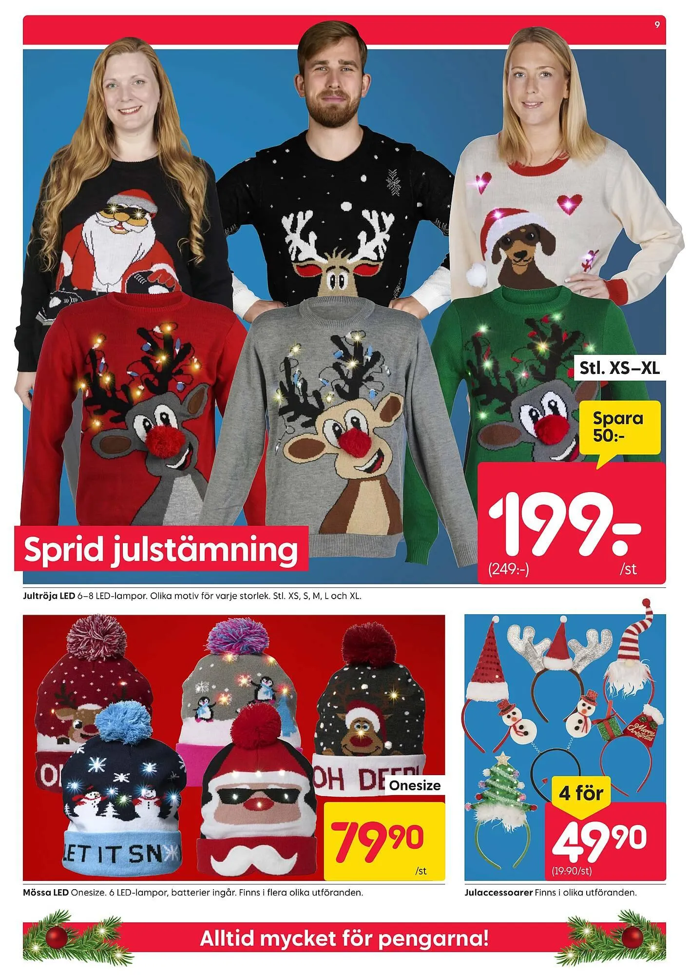 Rusta reklamblad från 9 december till 15 december 2024 - Reklamblad sidor 9
