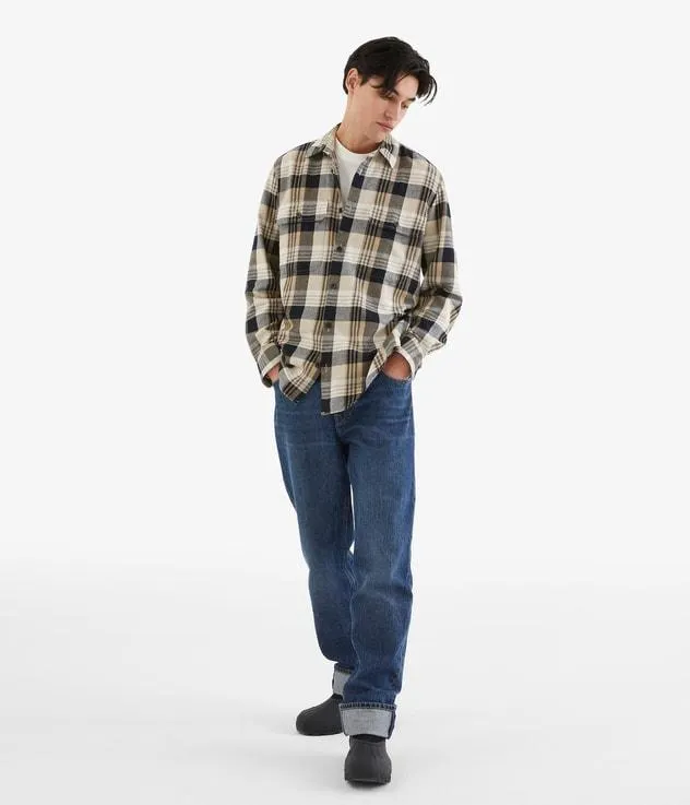 Overshirt i flanell