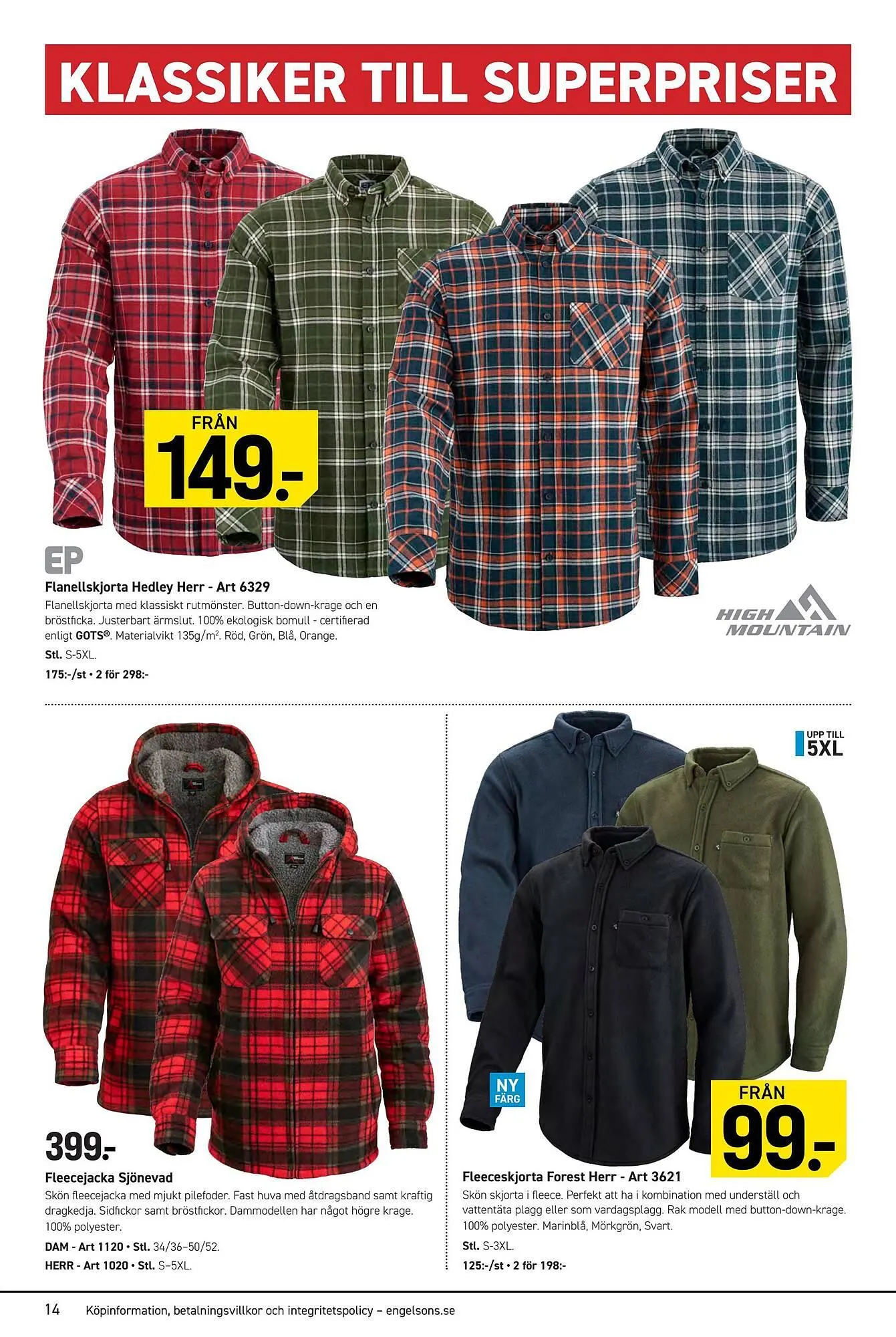 Engelsons katalog från 16 februari till 18 februari 2026 - Reklamblad sidor 14