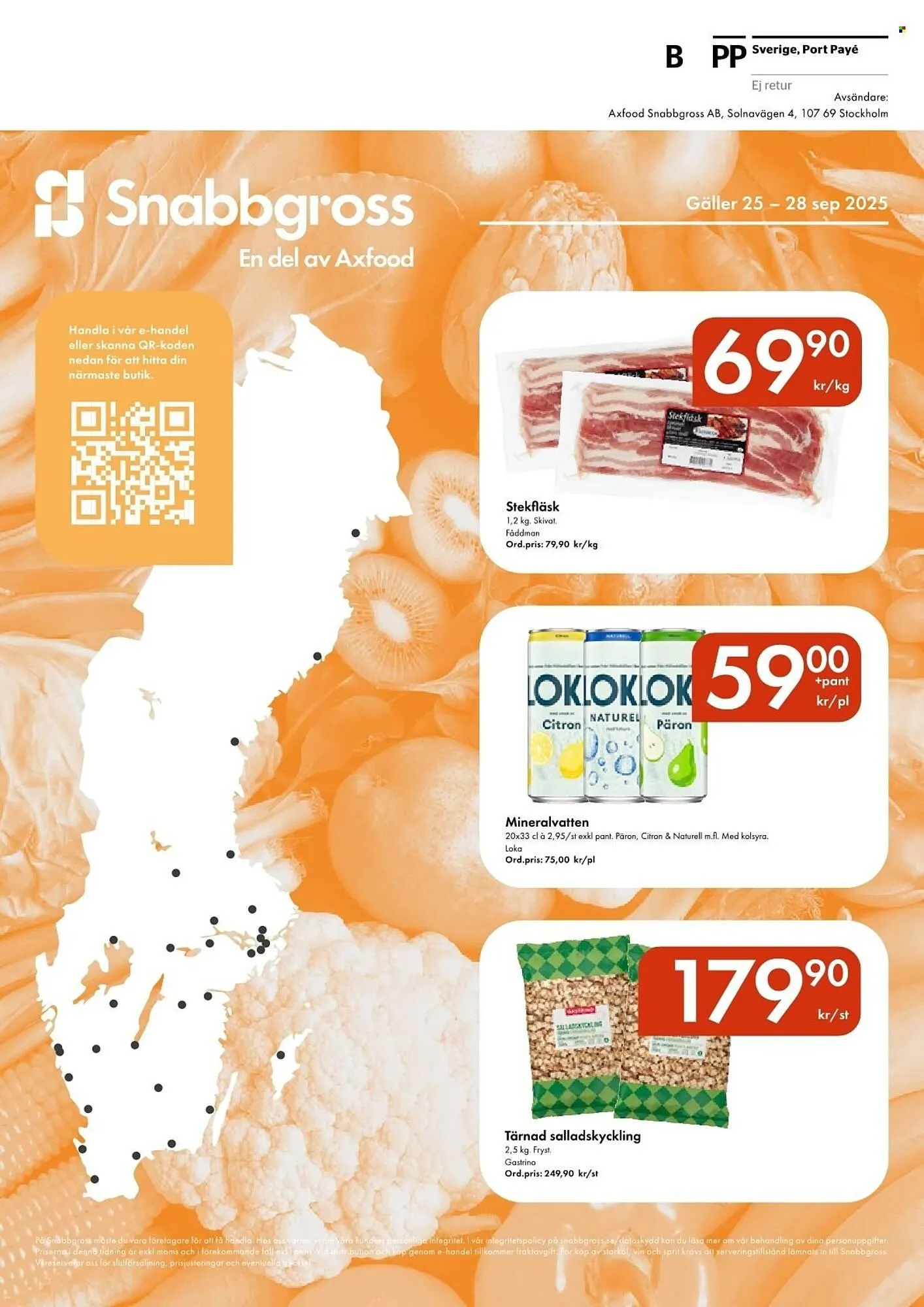 Snabbgross reklamblad från 25 september till 28 september 2025 - Reklamblad sidor 12