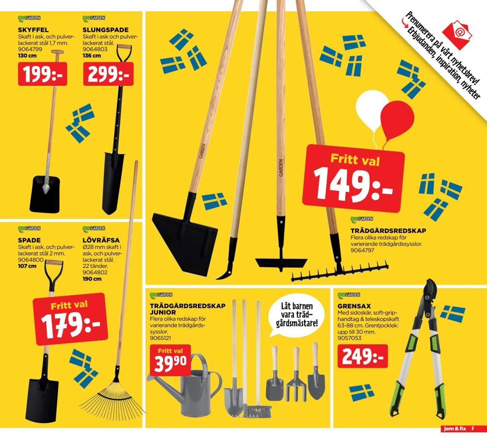 Jem&Fix reklamblad från 7 april till 13 april 2025 - Reklamblad sidor 7