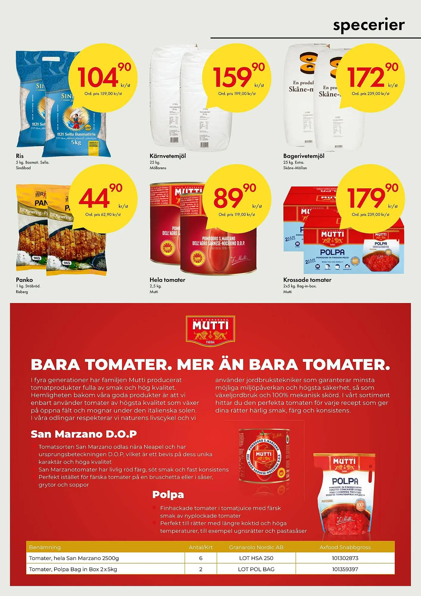 Snabbgross reklamblad från 9 oktober till 22 oktober 2023 - Reklamblad sidor 9