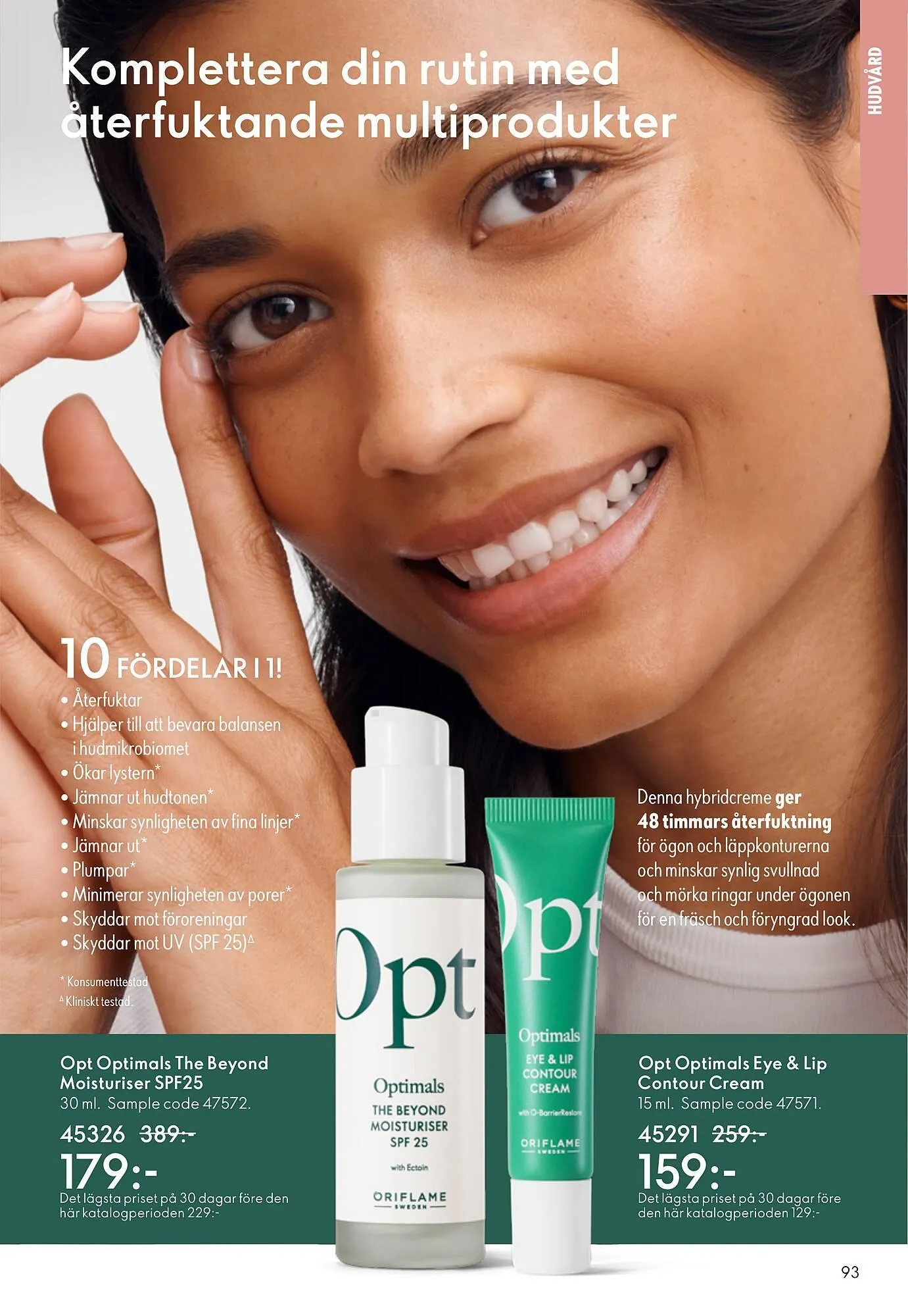 Oriflame reklamblad från 11 mars till 31 mars 2026 - Reklamblad sidor 93