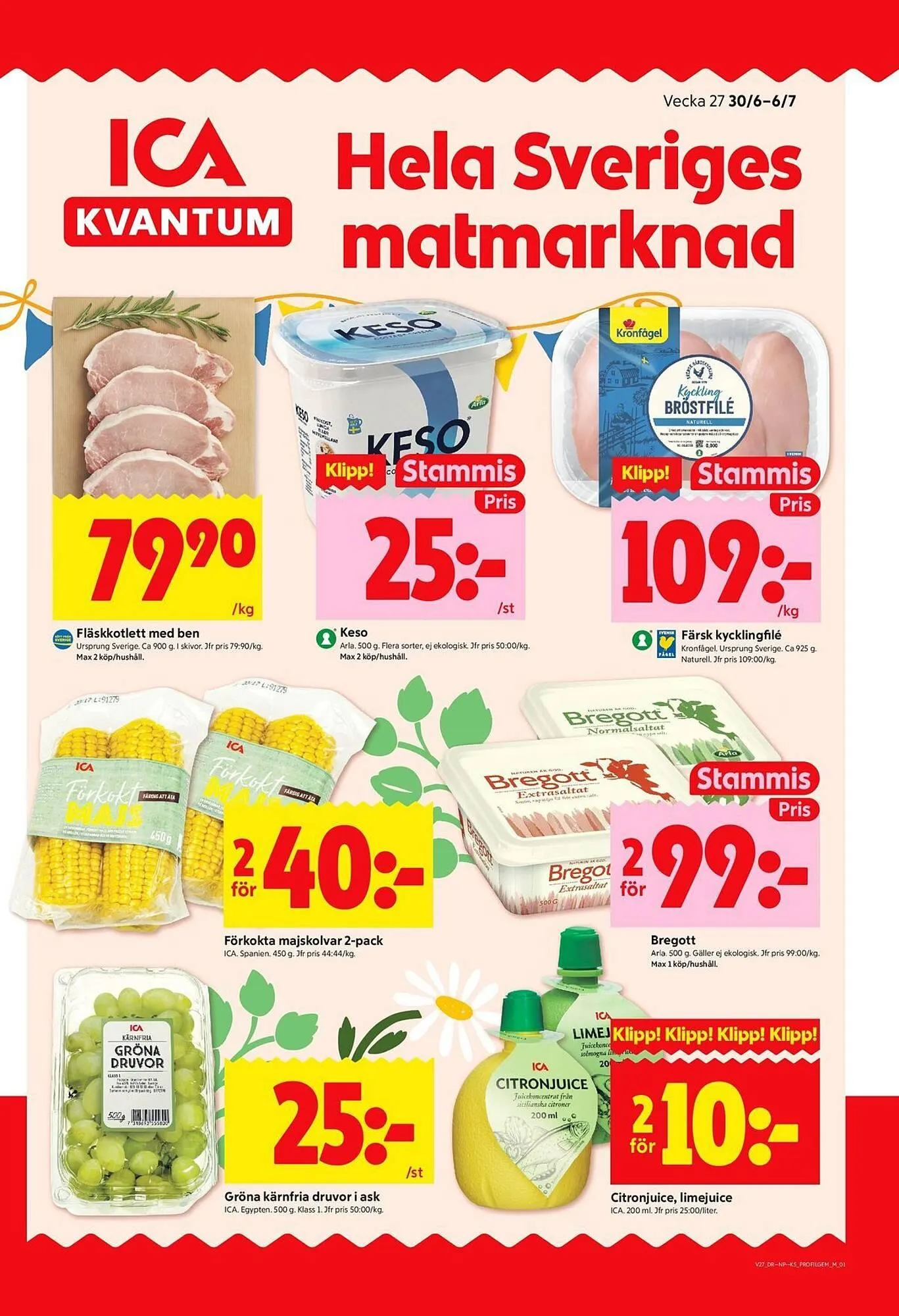 ICA Kvantum reklamblad - 1