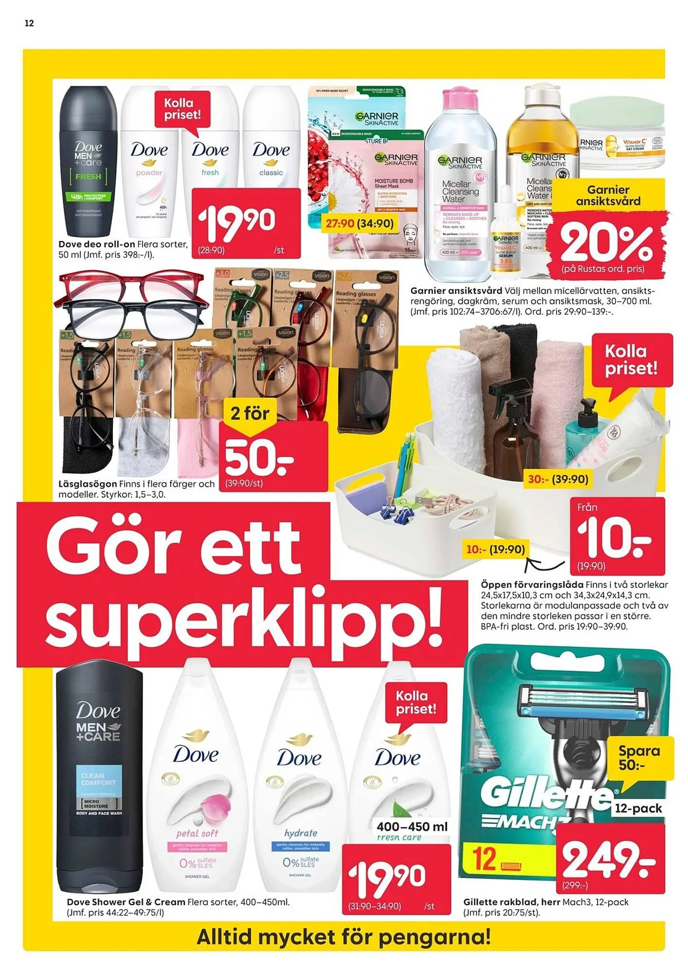 Rusta reklamblad från 10 mars till 16 mars 2025 - Reklamblad sidor 12