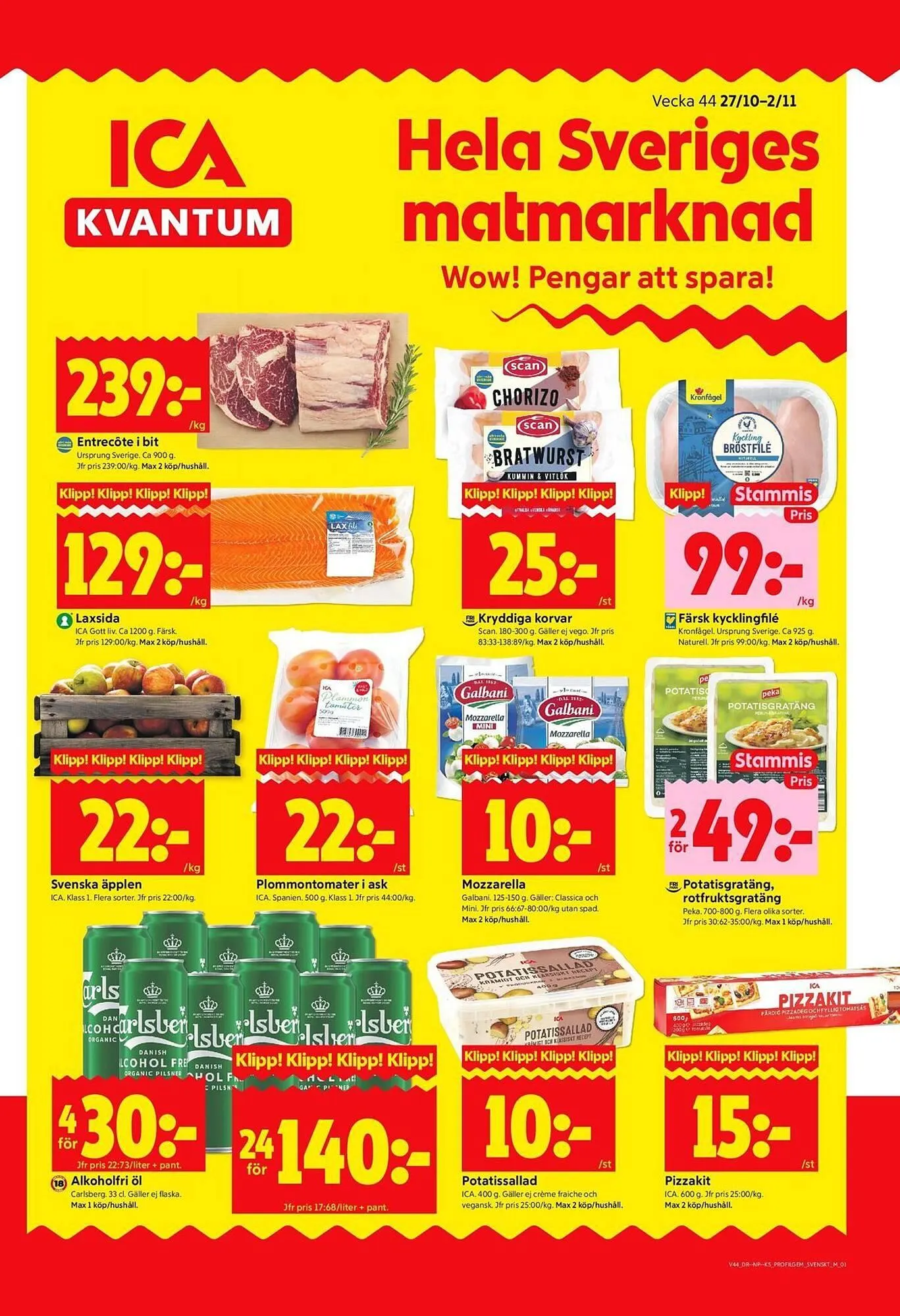 ICA Kvantum reklamblad - 1