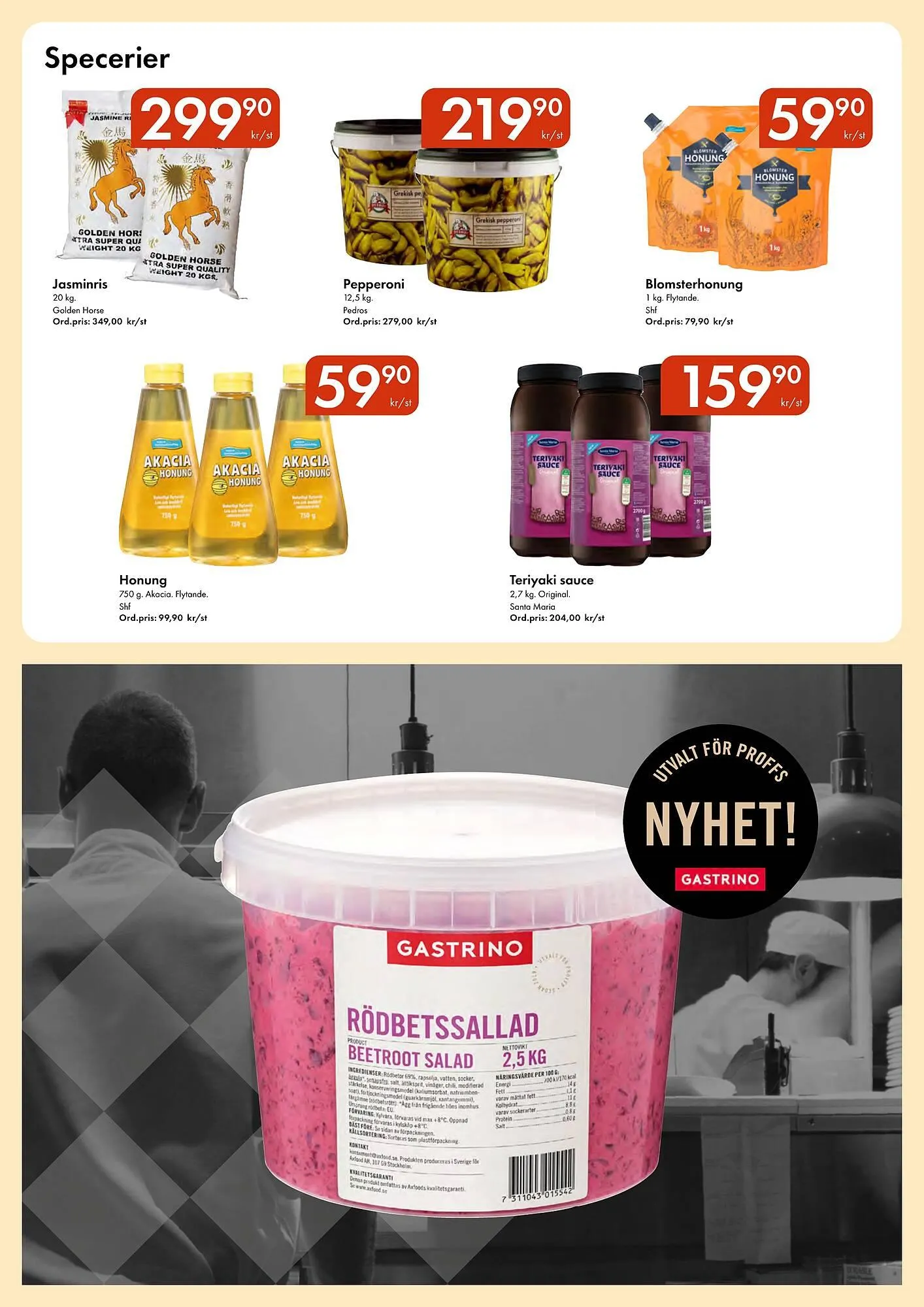 Snabbgross reklamblad från 10 mars till 23 mars 2025 - Reklamblad sidor 9