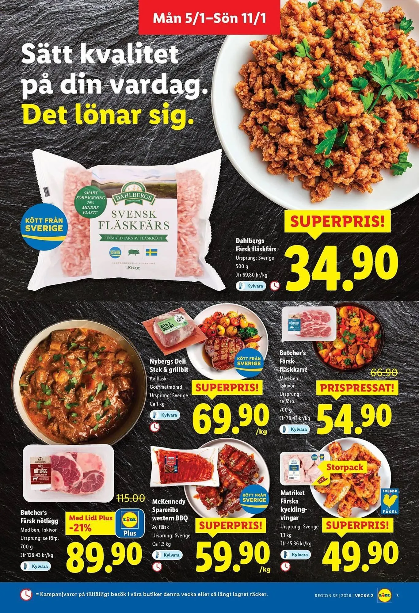 Lidl reklamblad från 5 januari till 11 januari 2026 - Reklamblad sidor 3