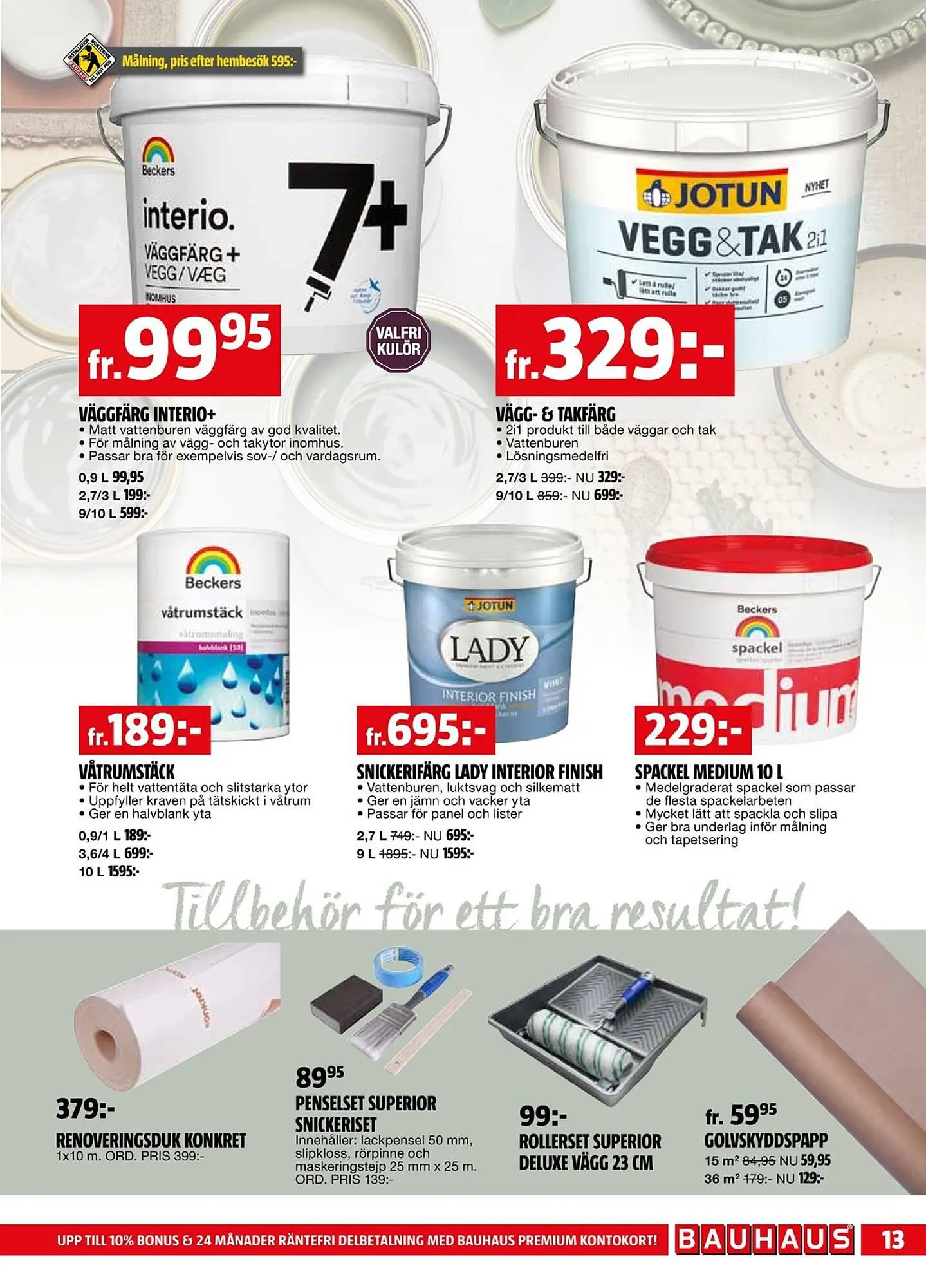 Bauhaus reklamblad från 11 september till 1 oktober 2023 - Reklamblad sidor 13