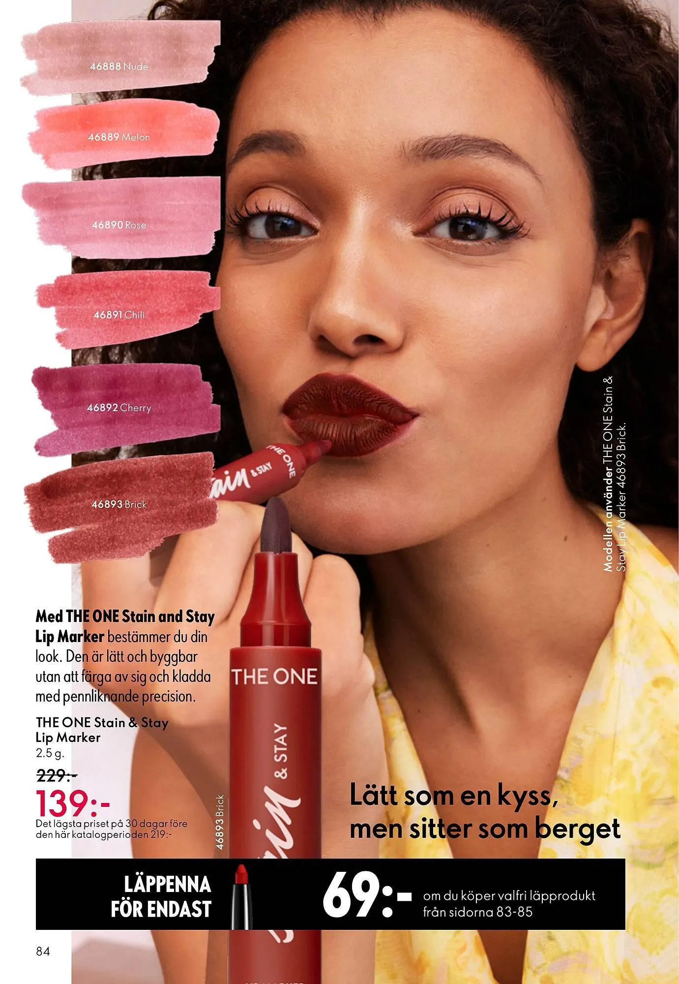 Oriflame reklamblad från 11 mars till 31 mars 2026 - Reklamblad sidor 84