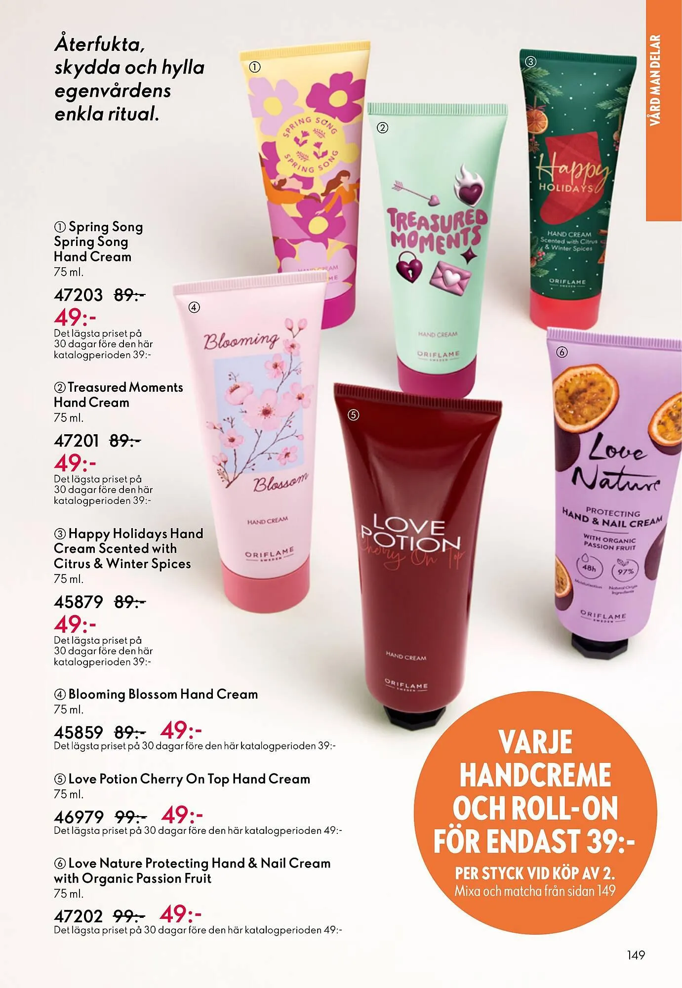 Oriflame reklamblad från 13 maj till 2 juni 2026 - Reklamblad sidor 149