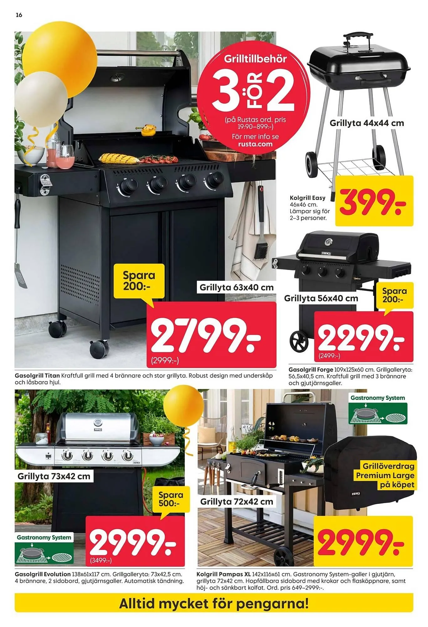 Rusta reklamblad från 13 april till 19 april 2026 - Reklamblad sidor 16