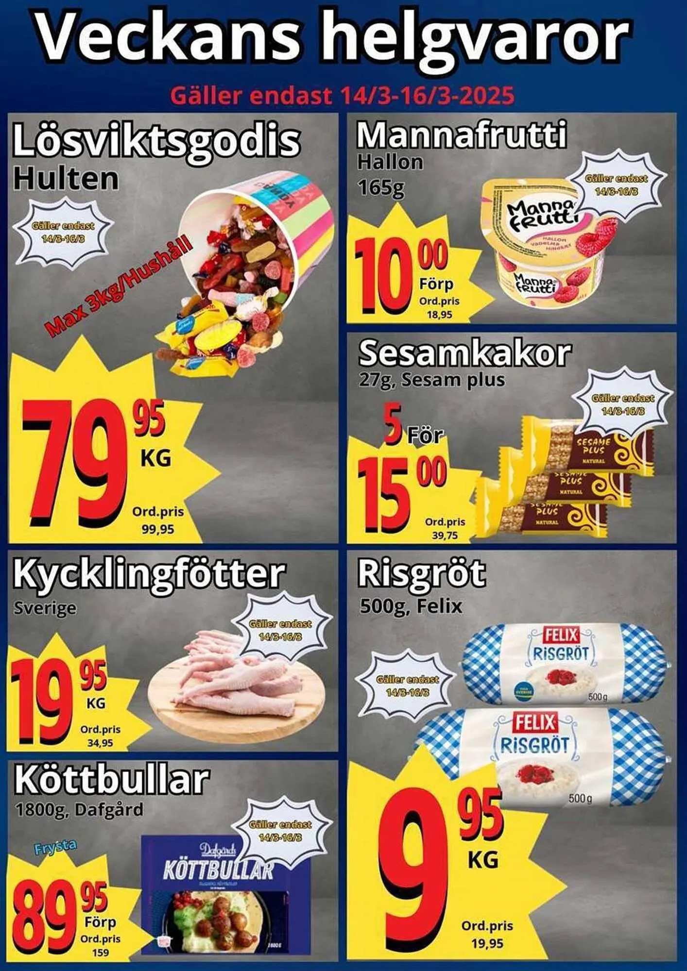 Supergrossen reklamblad från 10 mars till 16 mars 2025 - Reklamblad sidor 12