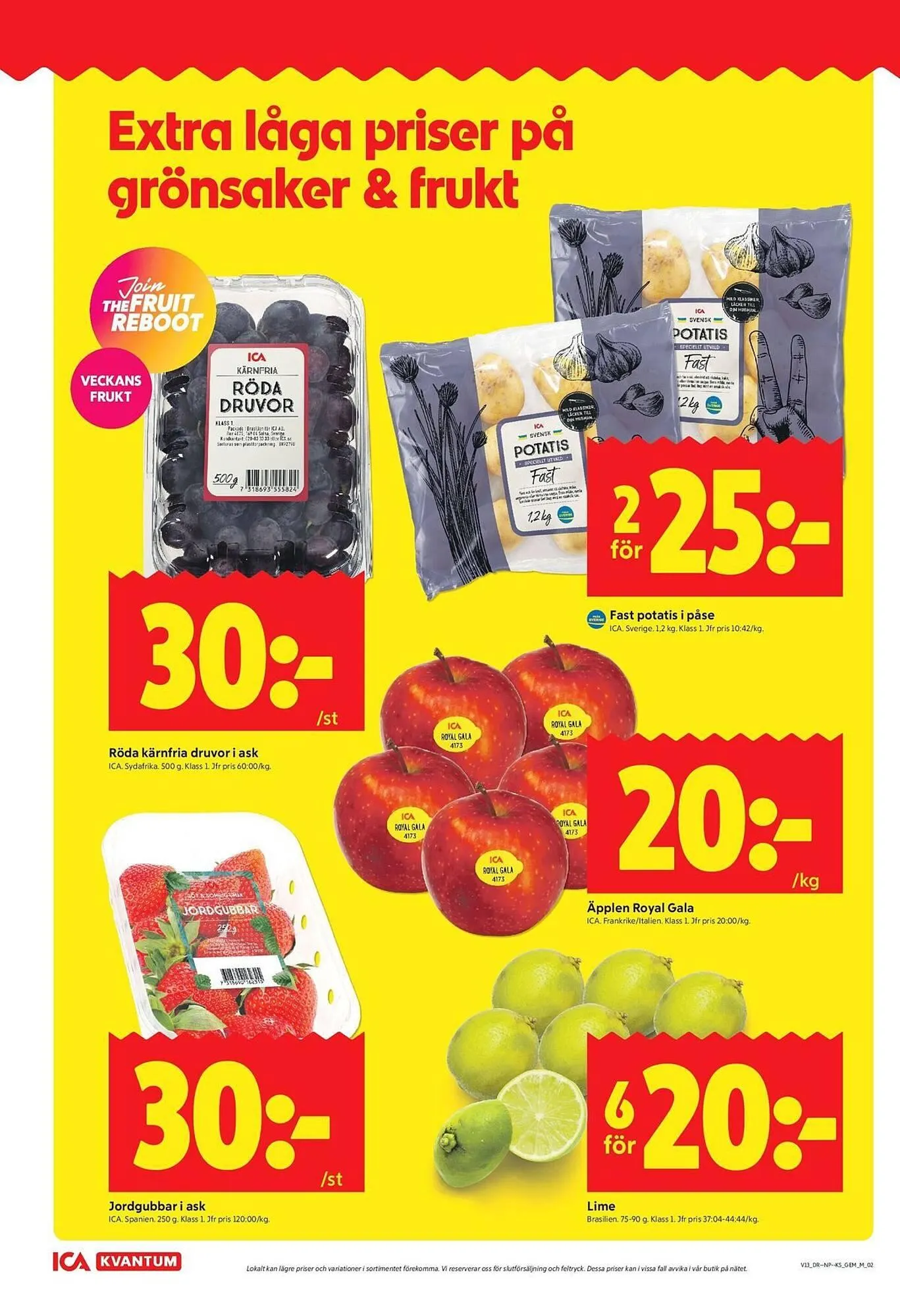 ICA Kvantum reklamblad från 23 mars till 29 mars 2026 - Reklamblad sidor 2