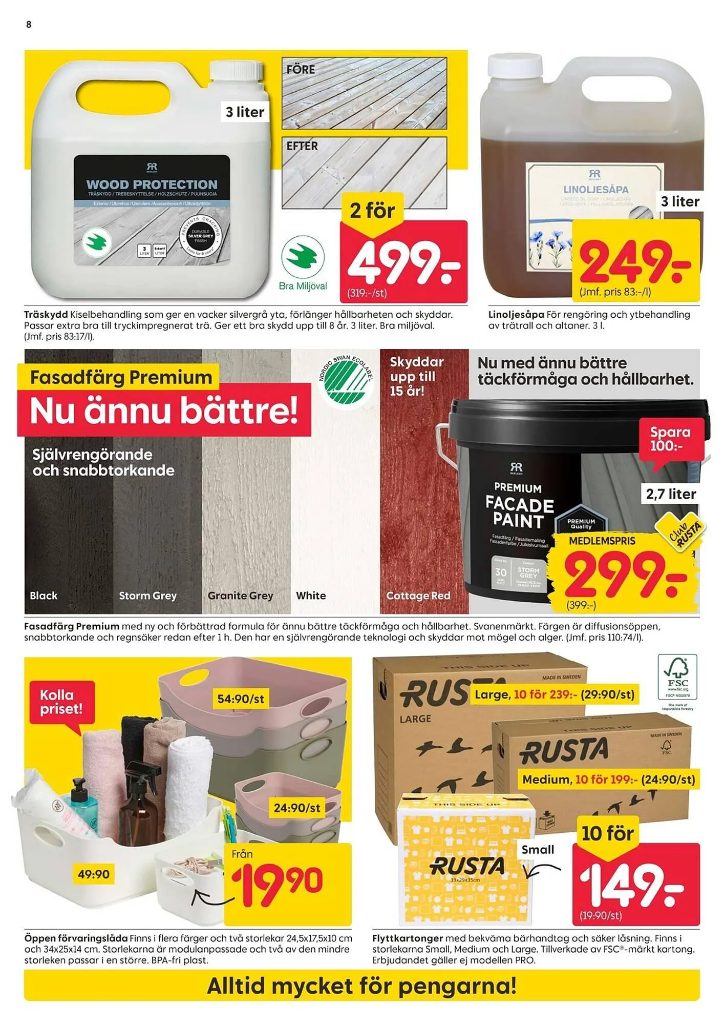 Rusta reklamblad från 30 juni till 6 juli 2025 - Reklamblad sidor 8
