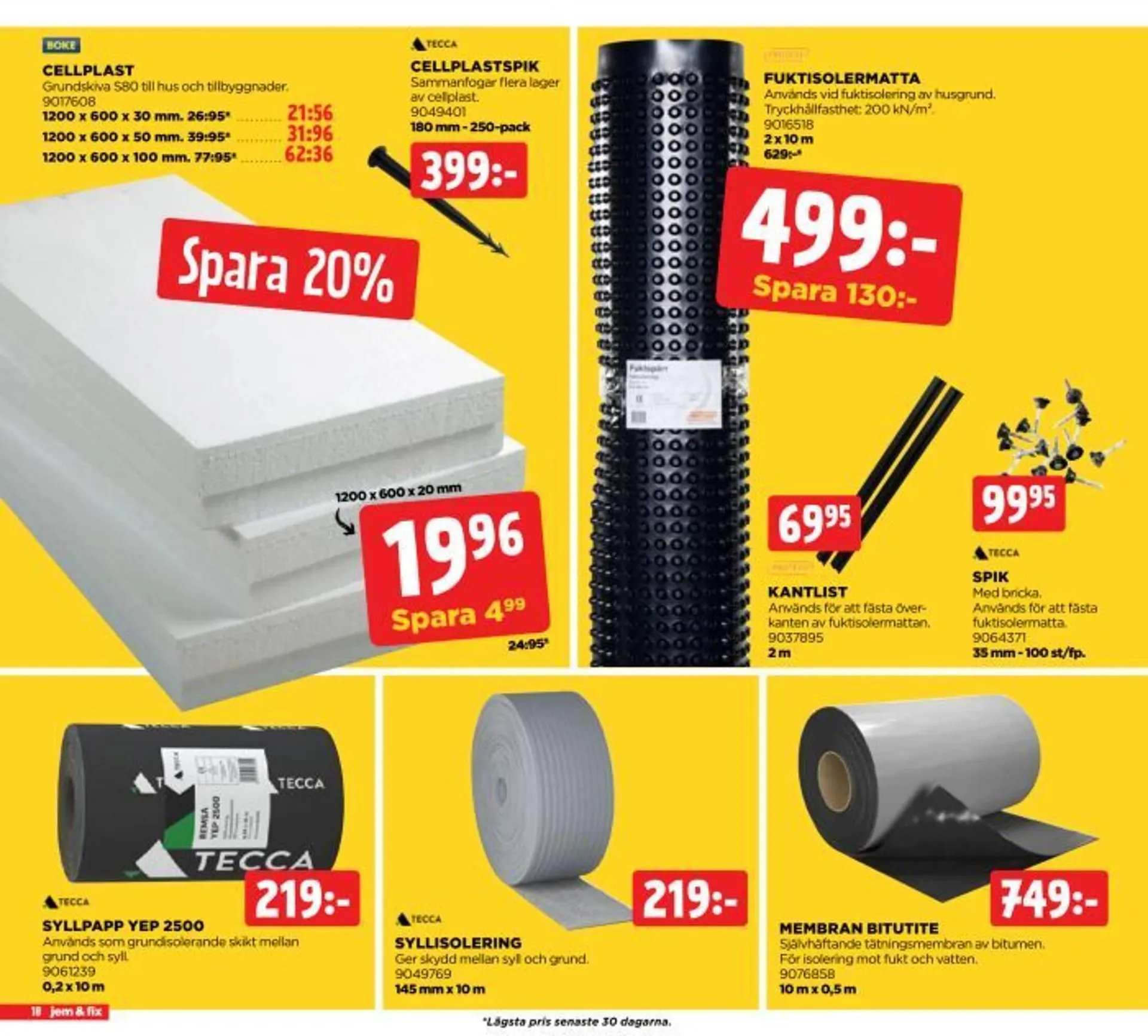 Jem&Fix reklamblad från 12 maj till 18 maj 2025 - Reklamblad sidor 18