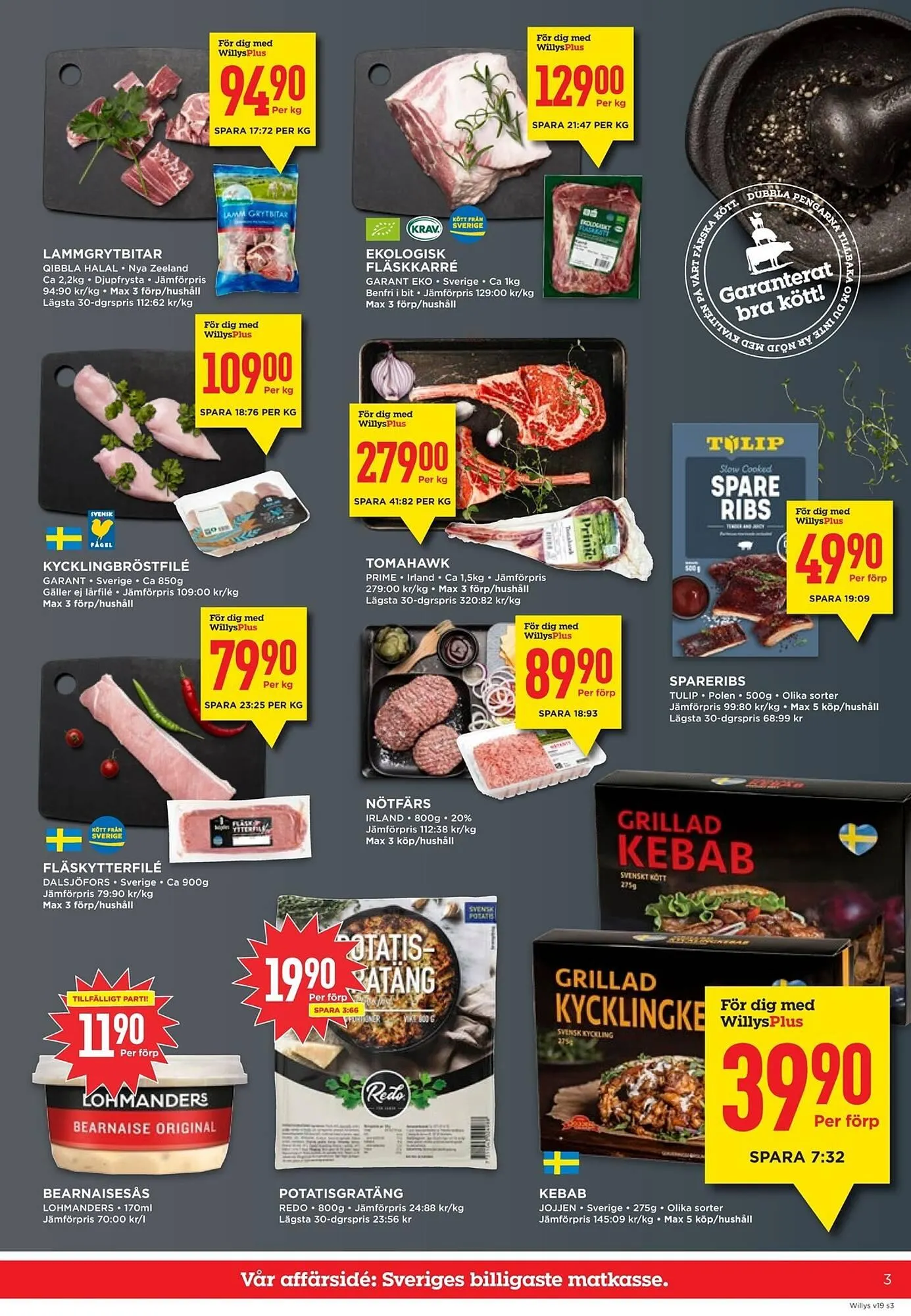 Willys reklamblad från 4 maj till 10 maj 2026 - Reklamblad sidor 3