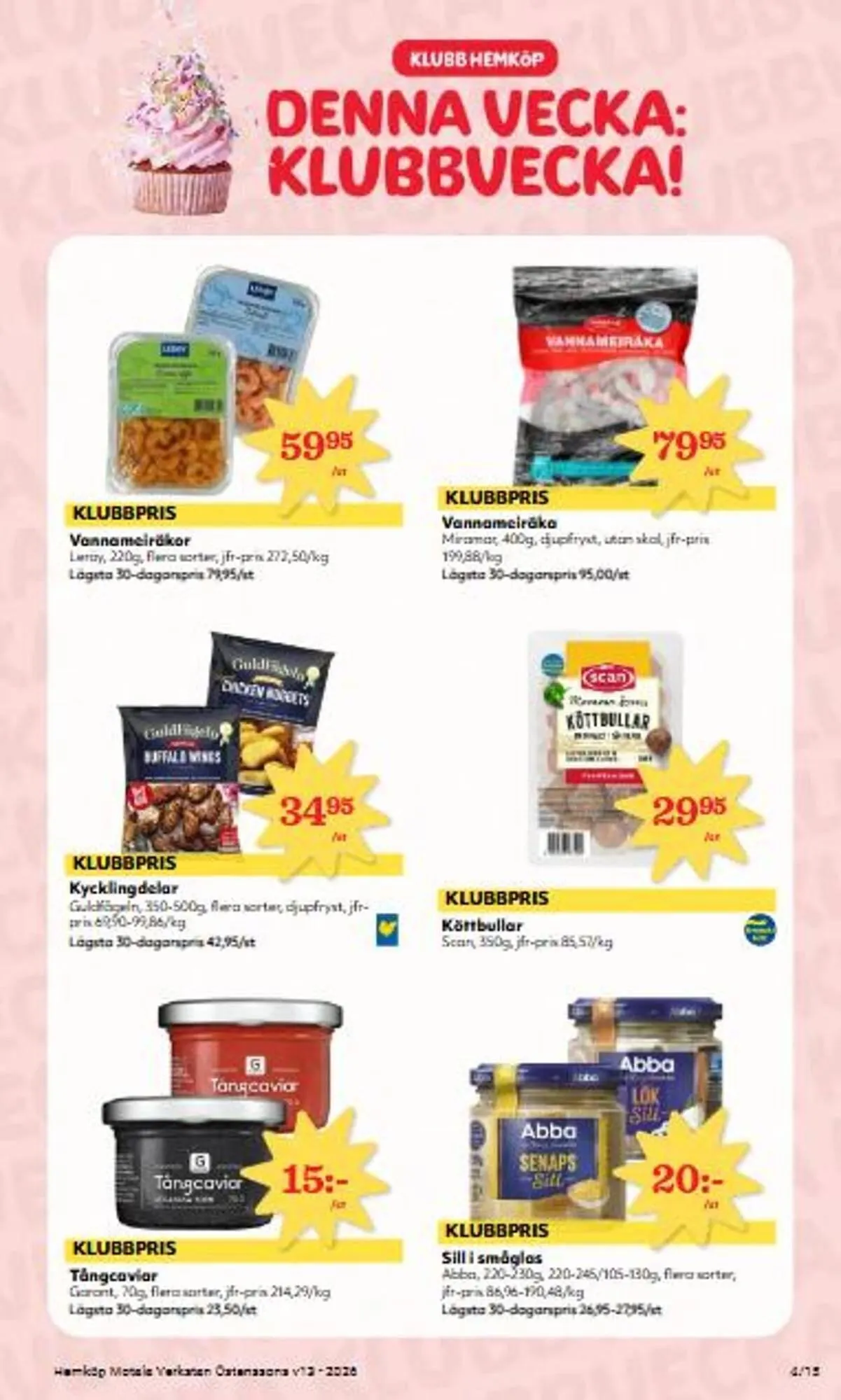 Hemköp reklamblad från 23 mars till 29 mars 2026 - Reklamblad sidor 4