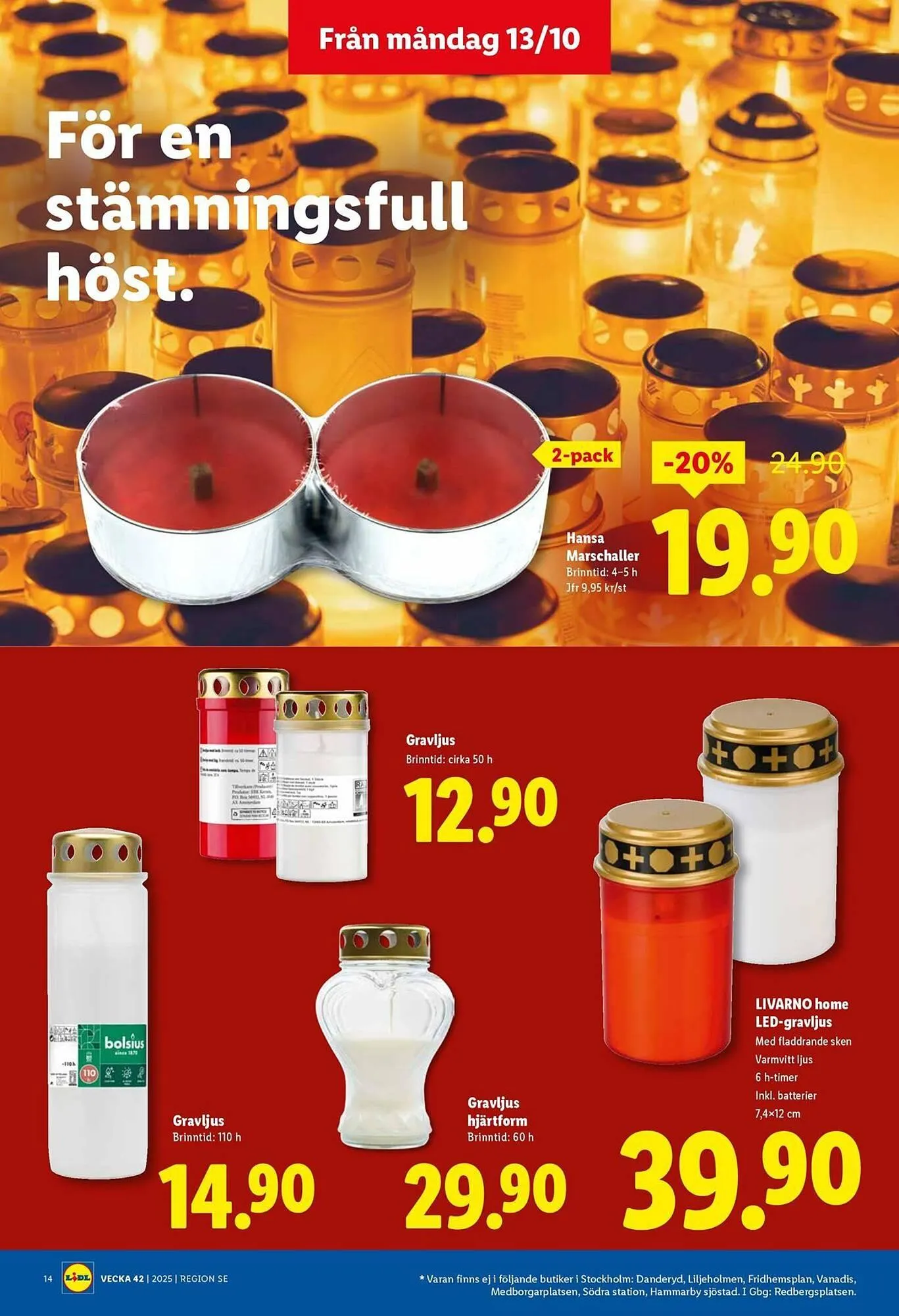 Lidl reklamblad från 13 oktober till 19 oktober 2025 - Reklamblad sidor 16
