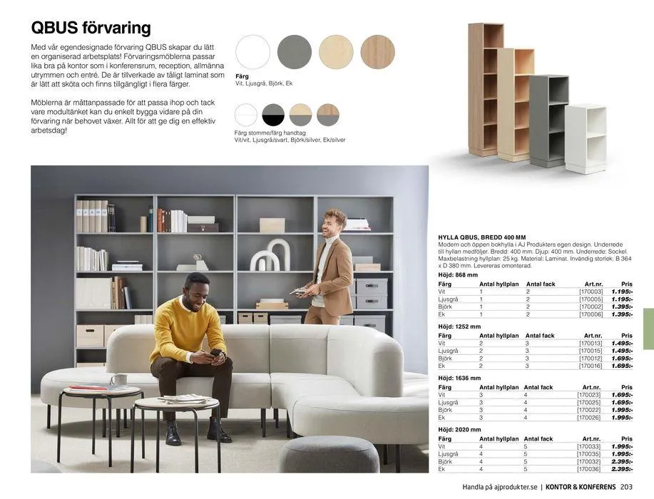 AJ Produkter! från 28 maj till 31 december 2024 - Reklamblad sidor 203