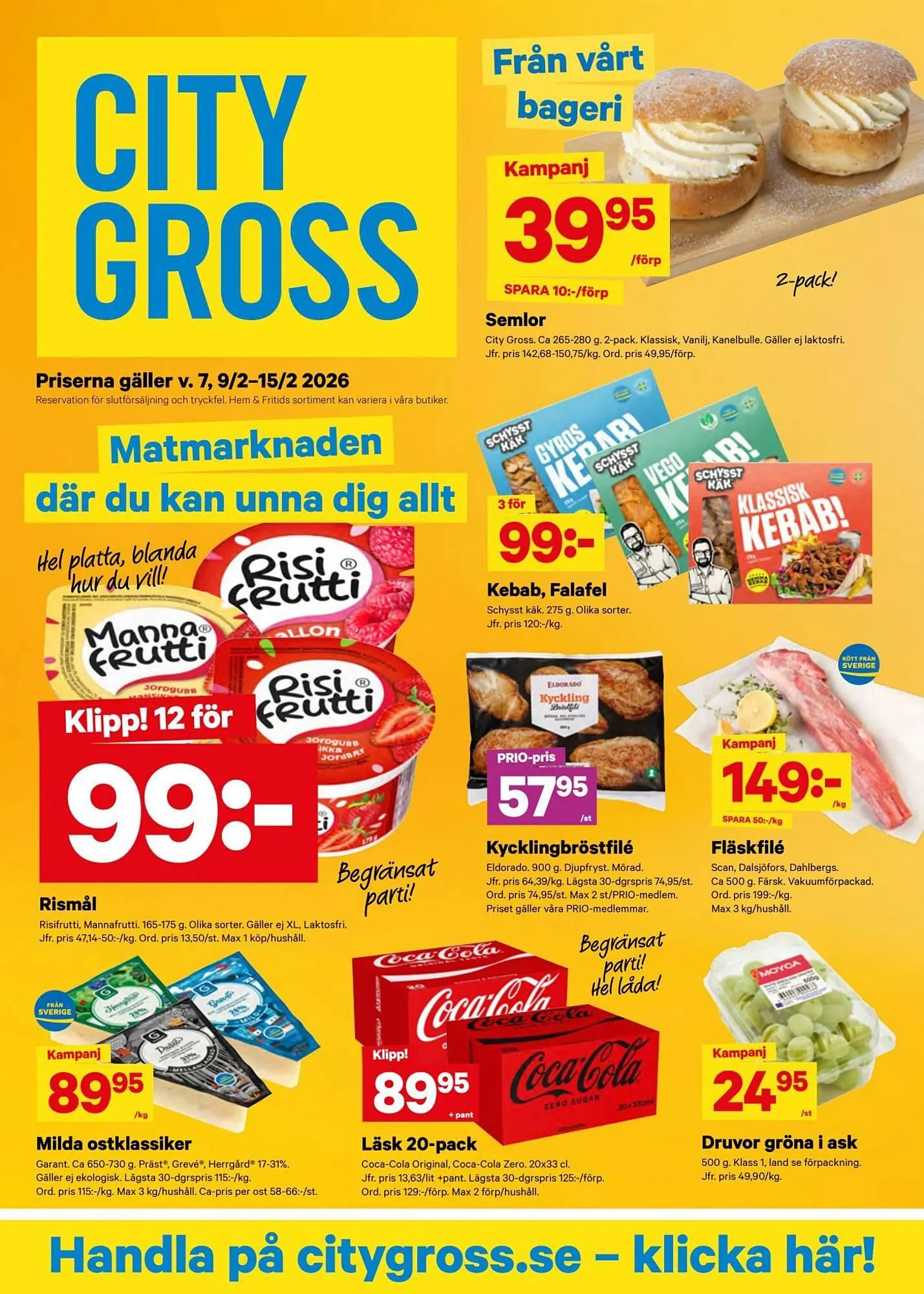 City Gross reklamblad - 1