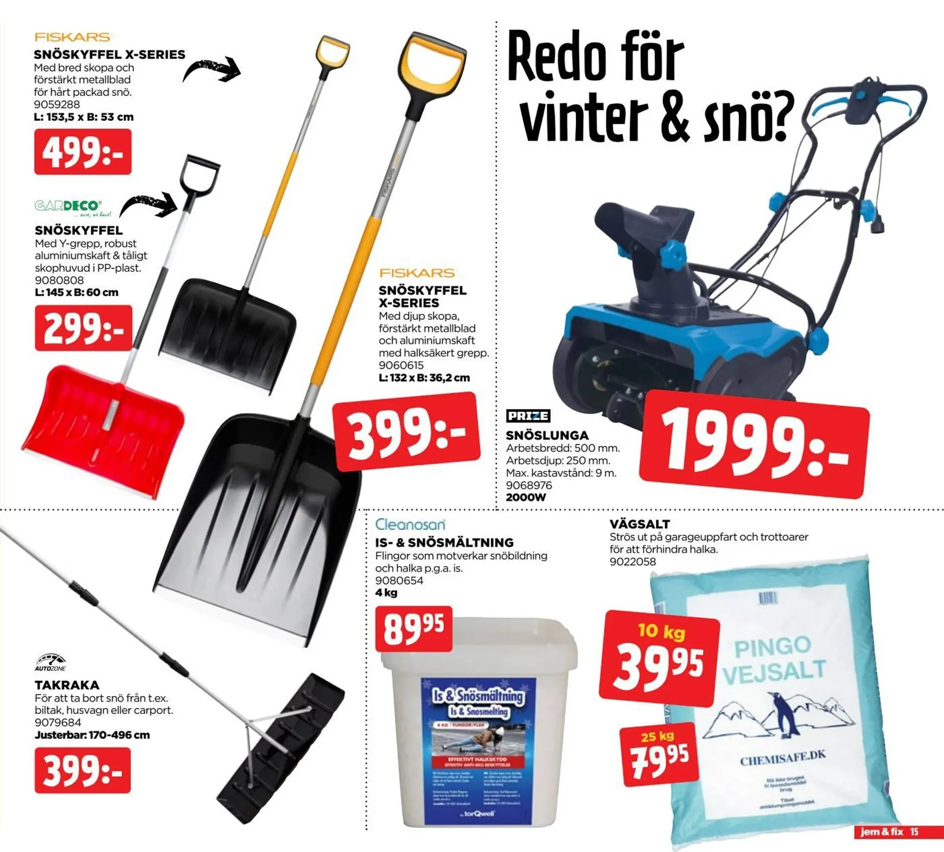 Jem&Fix reklamblad från 29 december till 19 januari 2026 - Reklamblad sidor 15