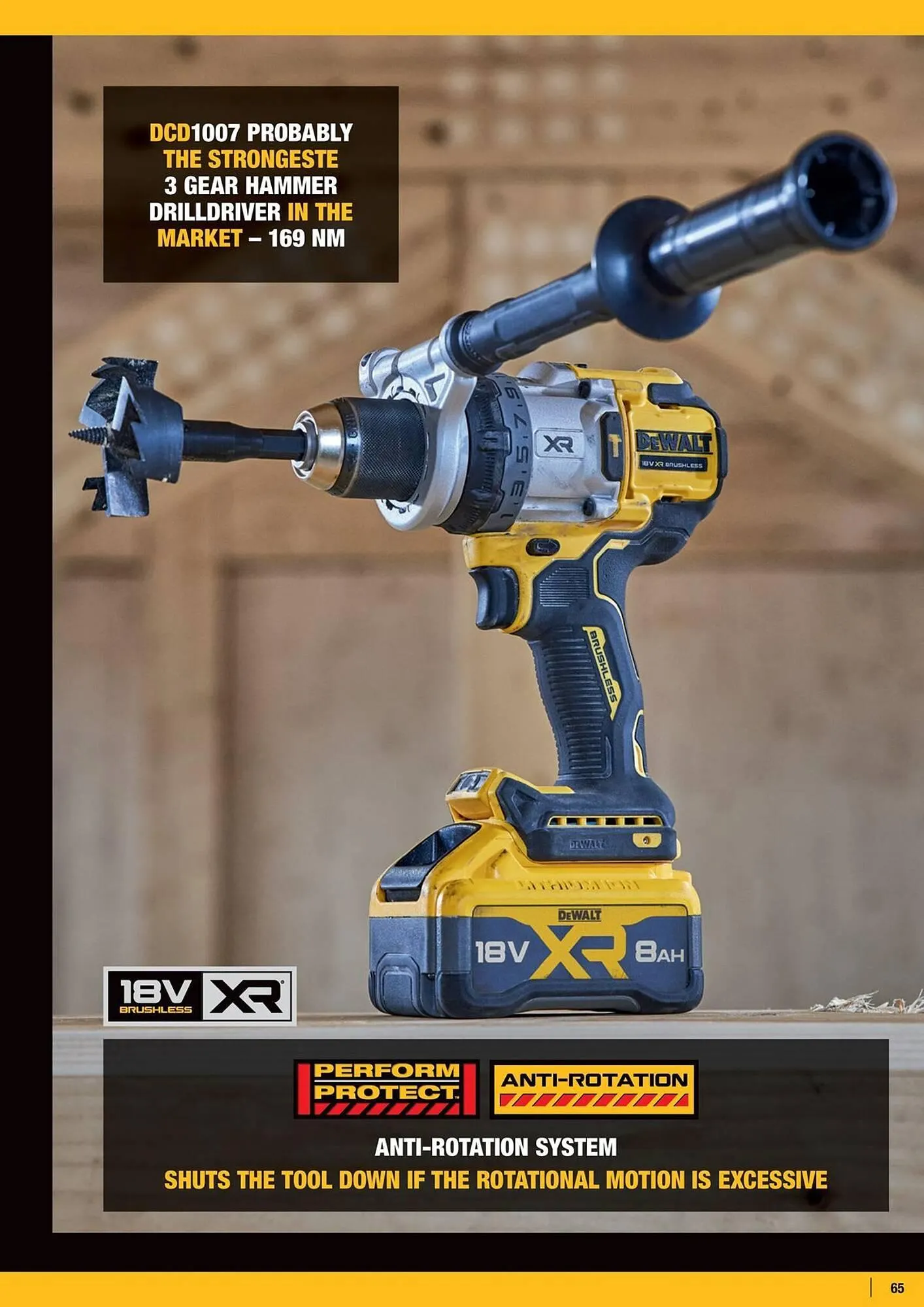 Dewalt reklamblad från 21 mars till 31 maj 2025 - Reklamblad sidor 65