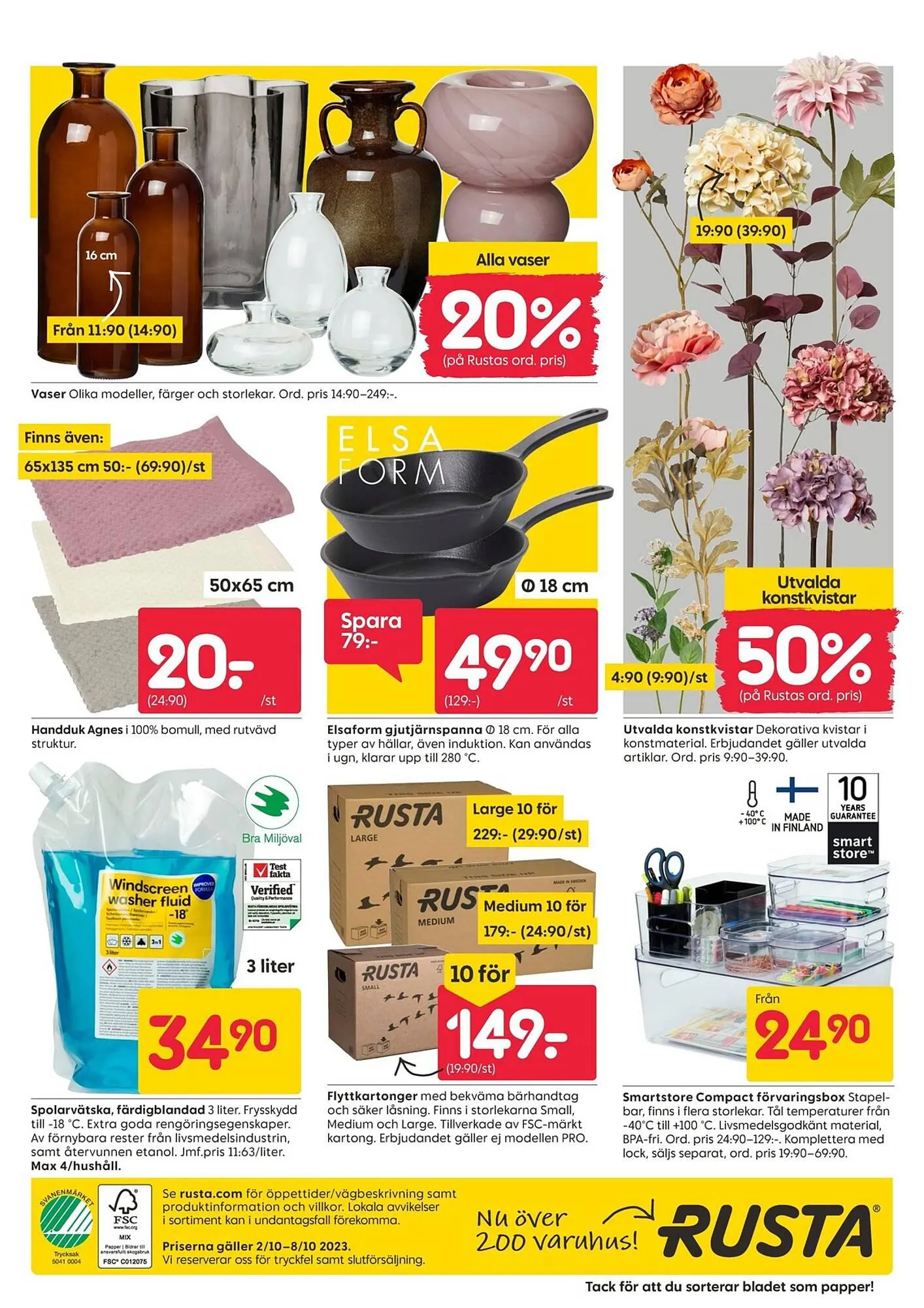 Rusta reklamblad från 2 oktober till 8 oktober 2023 - Reklamblad sidor 16