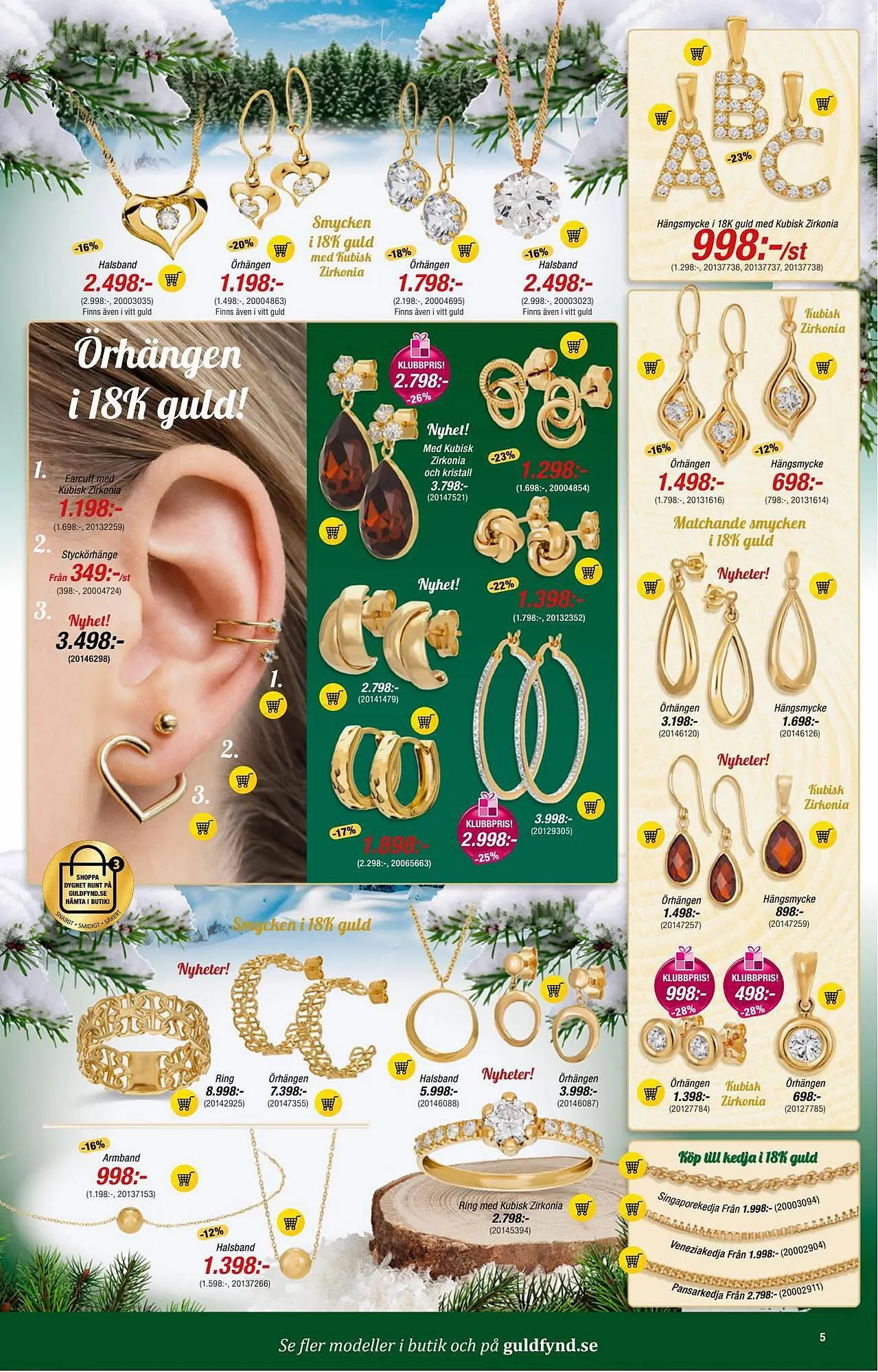 Guldfynd reklamblad från 19 oktober till 24 december 2023 - Reklamblad sidor 5