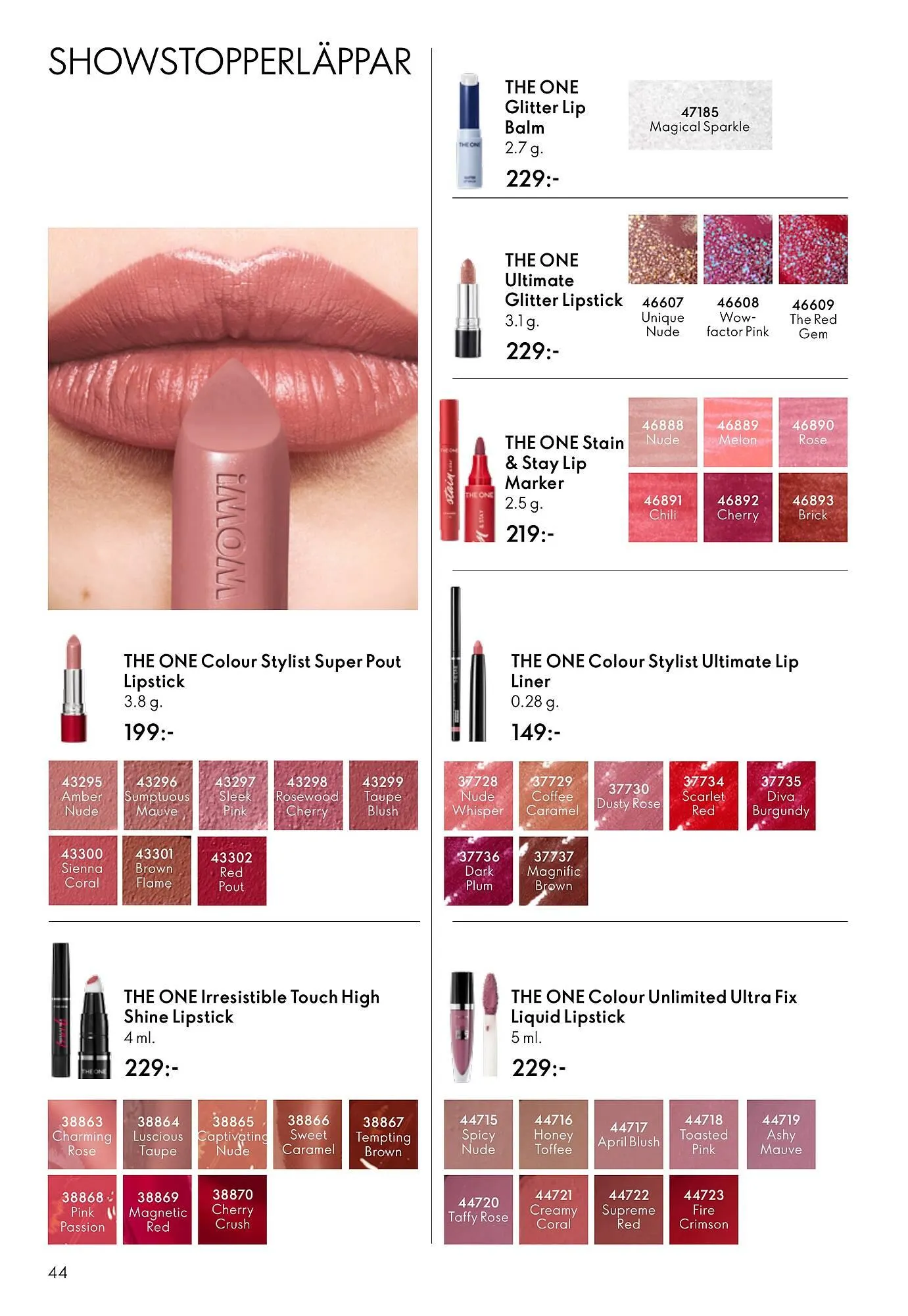 Oriflame reklamblad från 18 februari till 10 mars 2026 - Reklamblad sidor 44