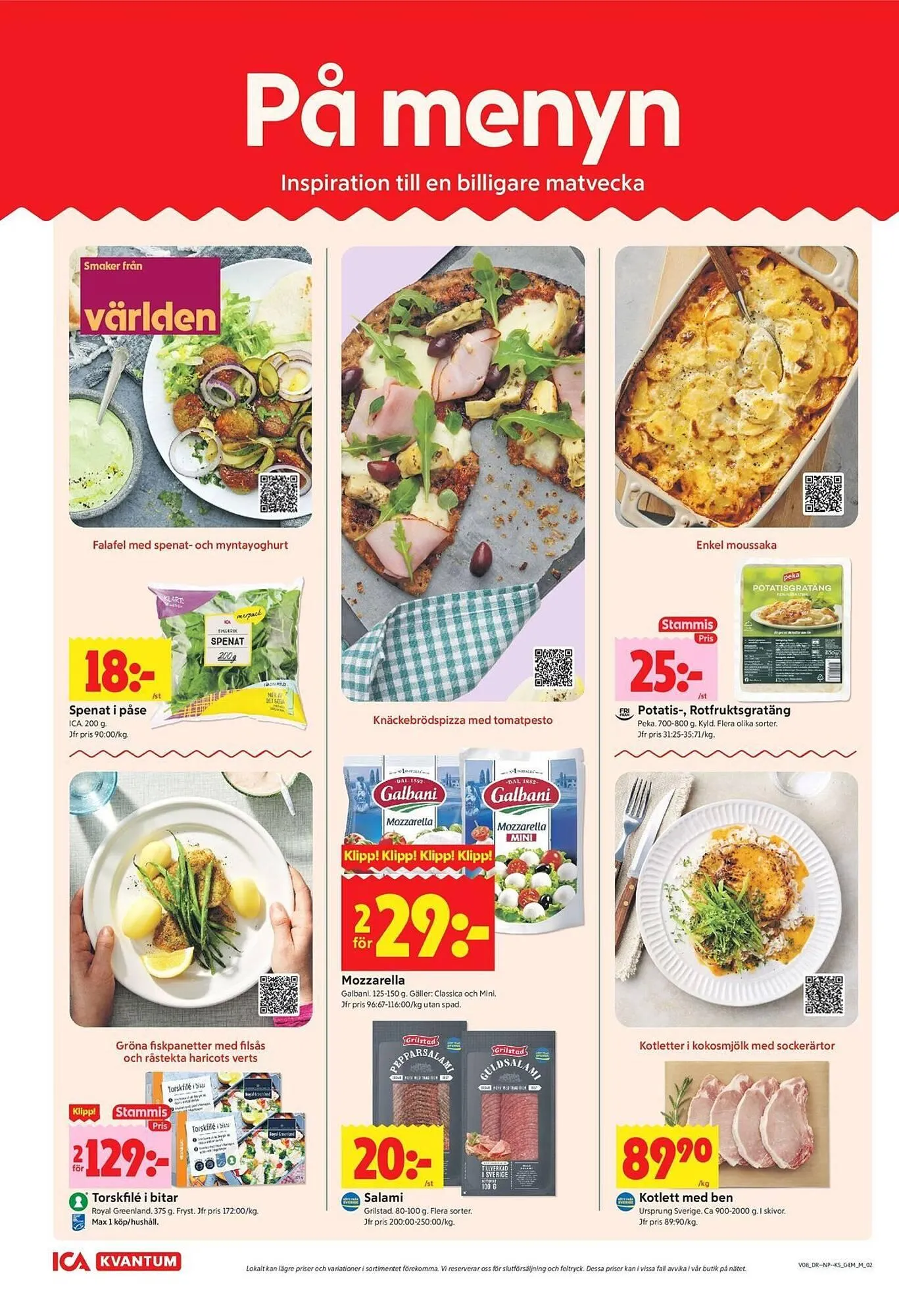 ICA Kvantum reklamblad från 16 februari till 22 februari 2026 - Reklamblad sidor 2