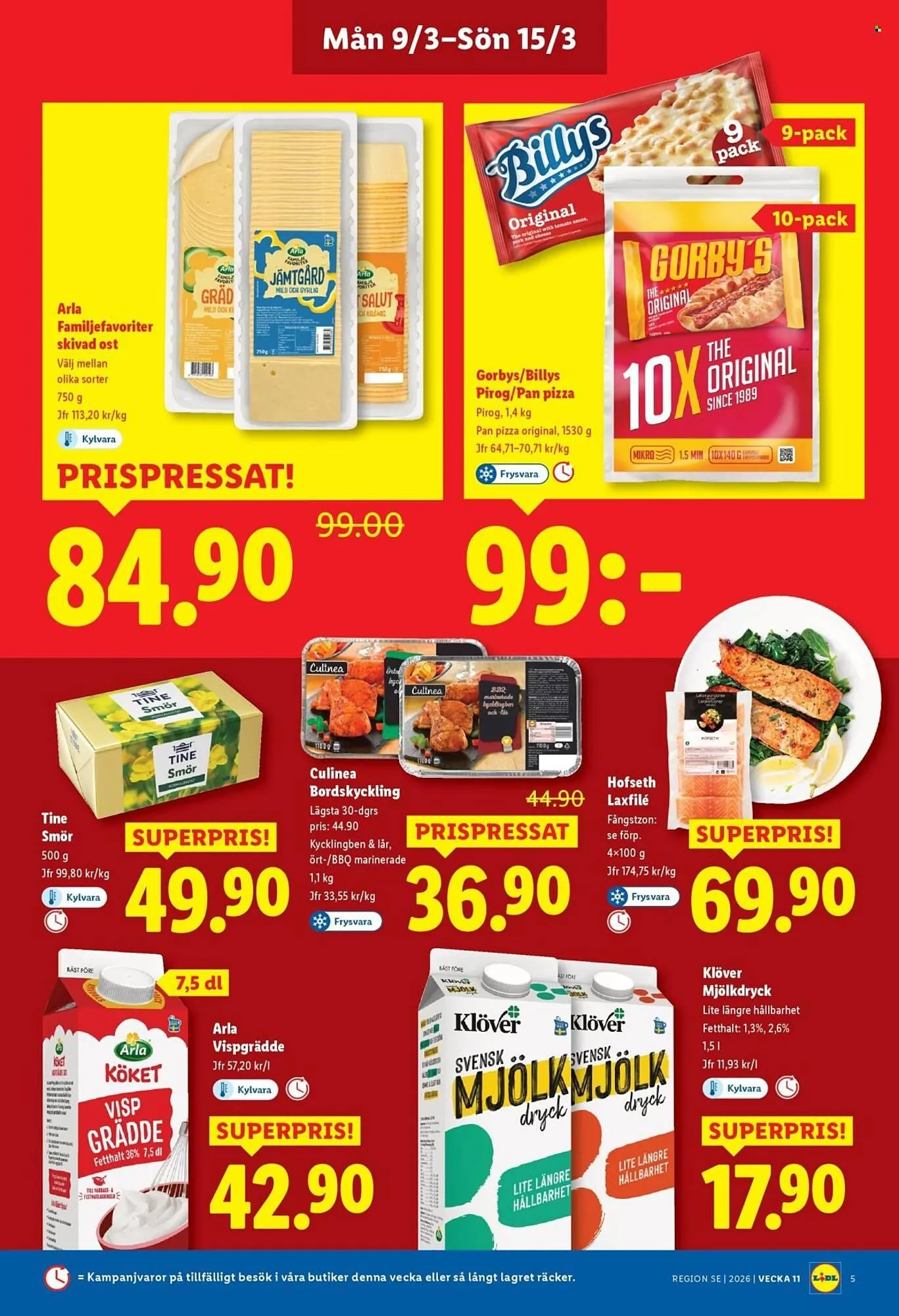 Lidl reklamblad från 9 mars till 15 mars 2026 - Reklamblad sidor 5