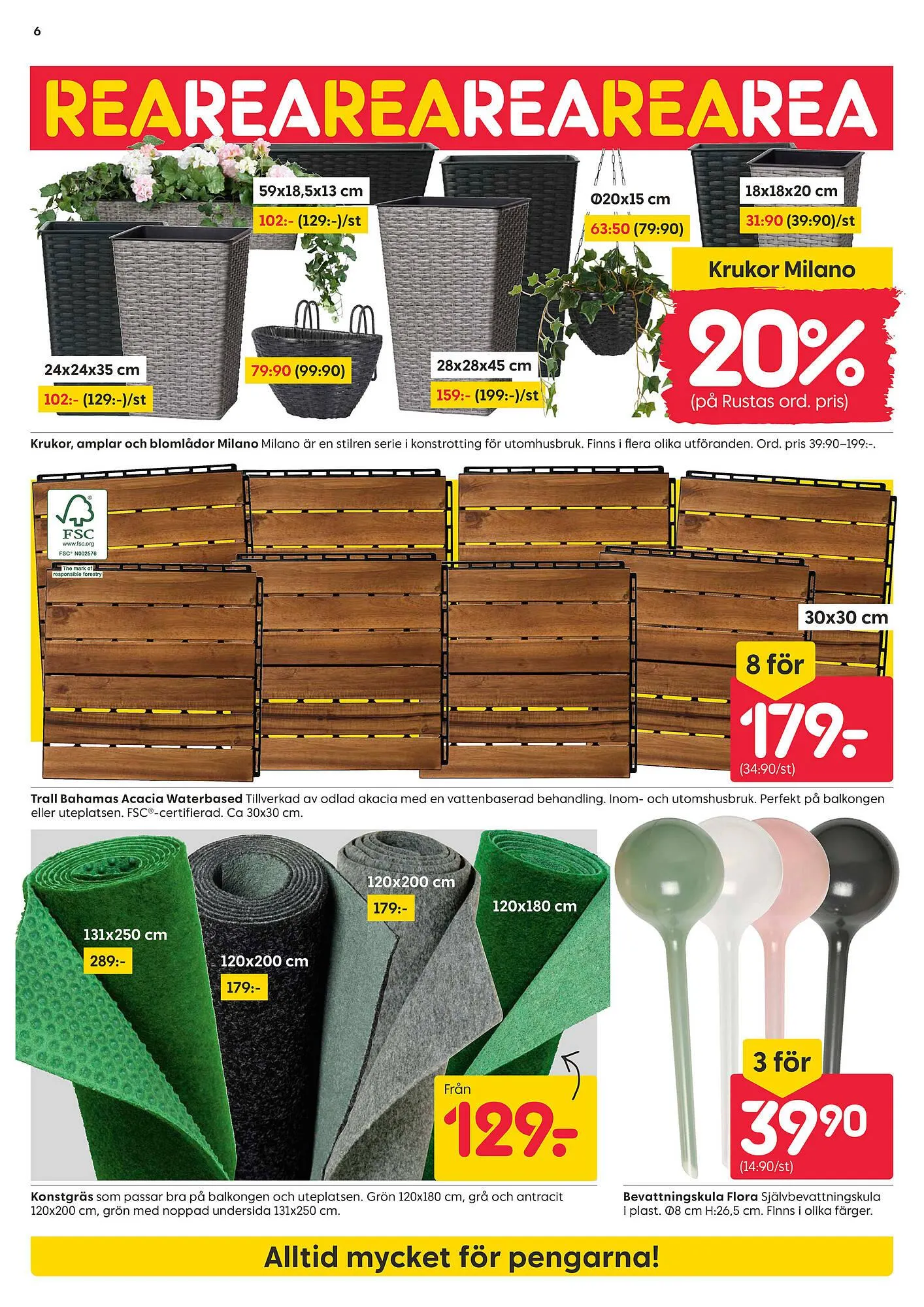 Rusta reklamblad från 26 maj till 1 juni 2025 - Reklamblad sidor 6