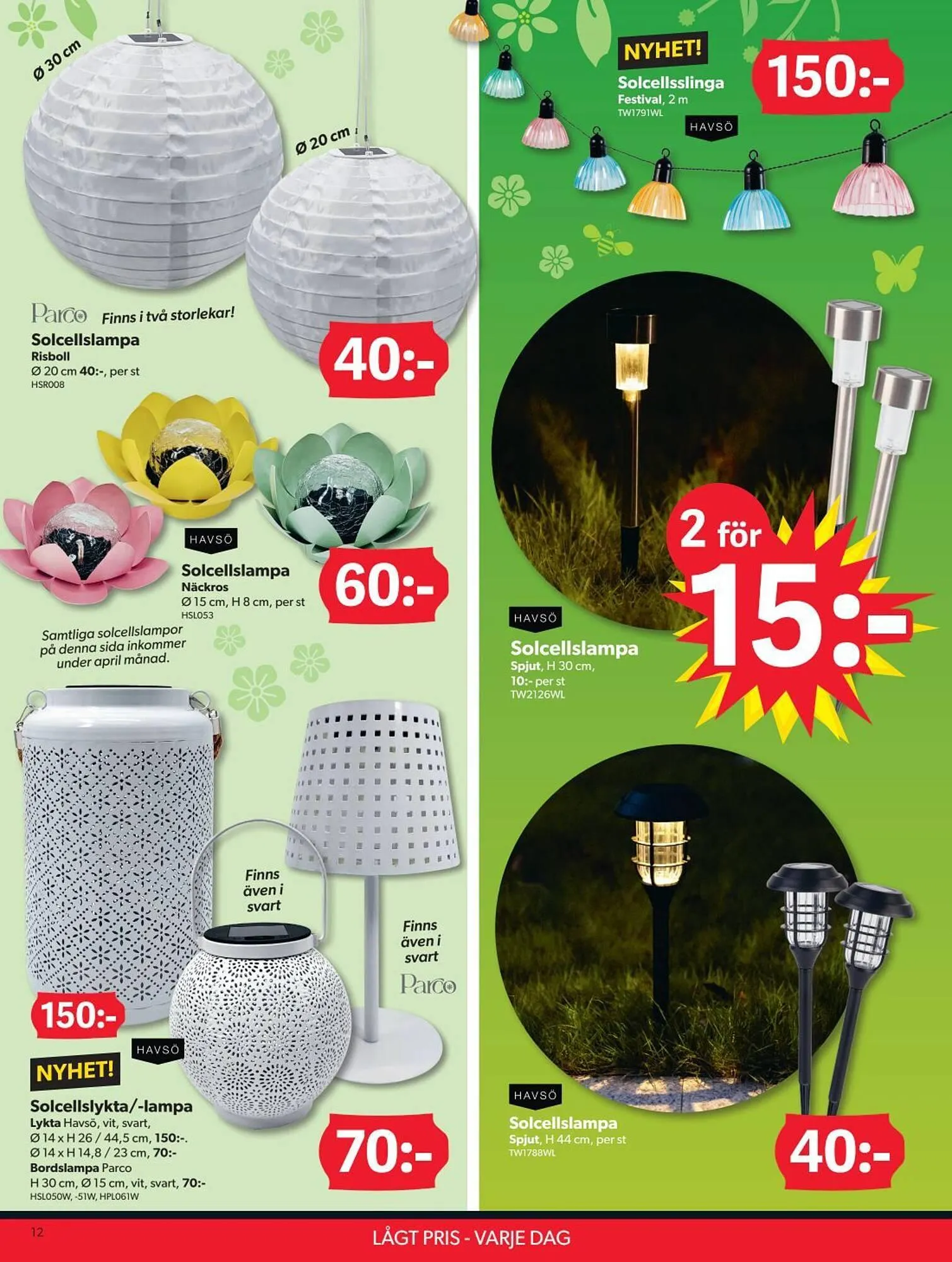 DollarStore reklamblad från 7 april till 30 juni 2025 - Reklamblad sidor 12