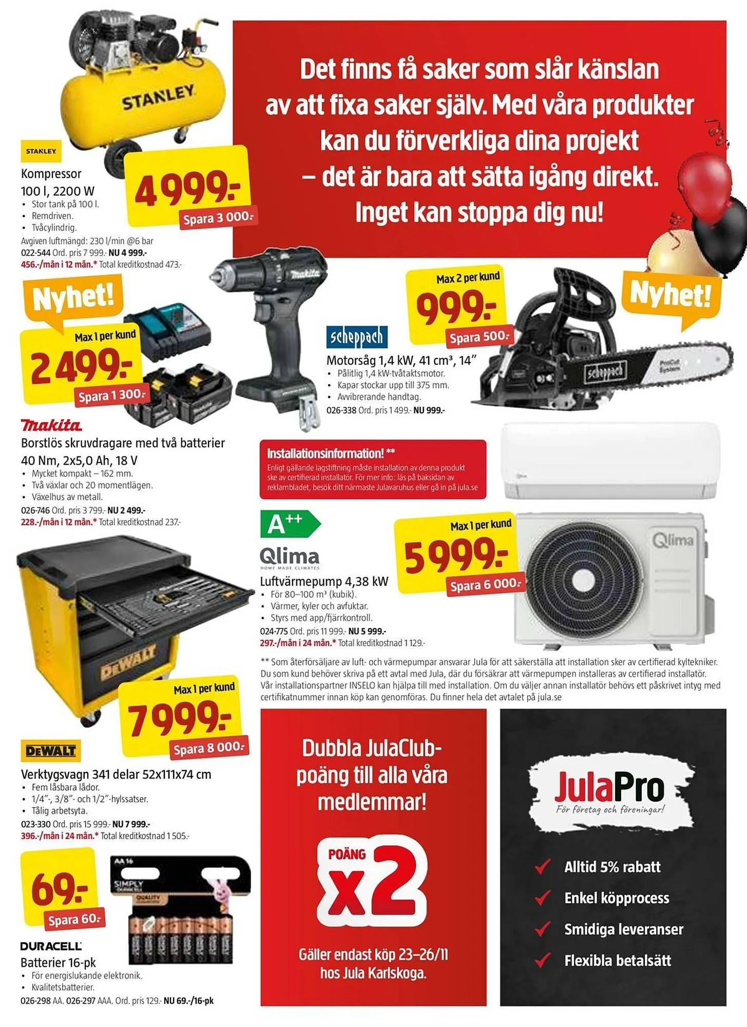 Jula reklamblad från 23 november till 3 december 2023 - Reklamblad sidor 3