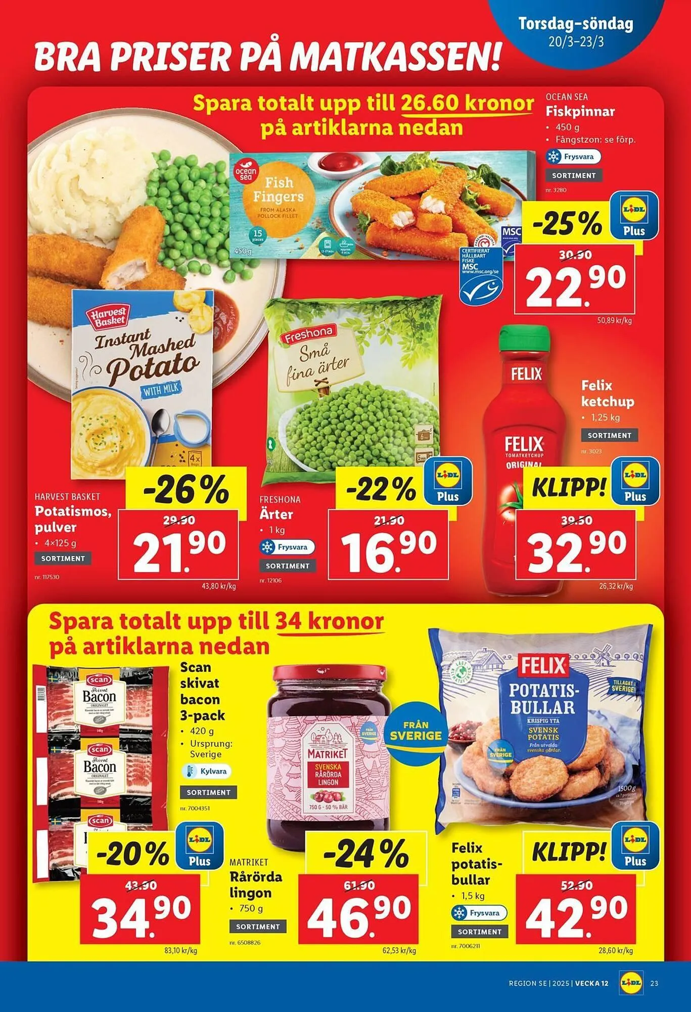 Lidl reklamblad från 17 mars till 23 mars 2025 - Reklamblad sidor 28