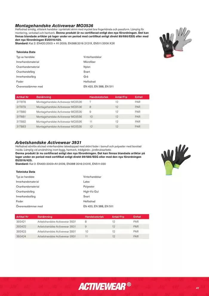 Activewear från 30 oktober till 13 november 2024 - Reklamblad sidor 43