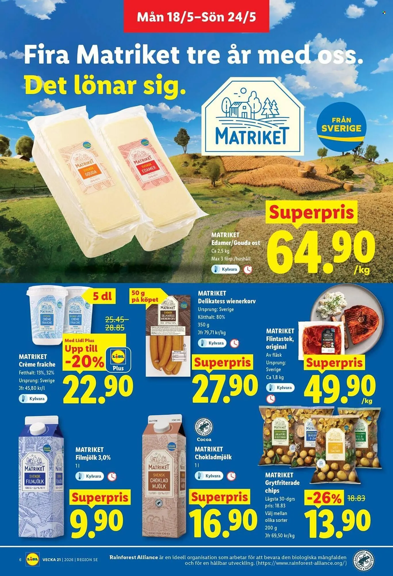 Lidl reklamblad från 18 maj till 24 maj 2026 - Reklamblad sidor 6