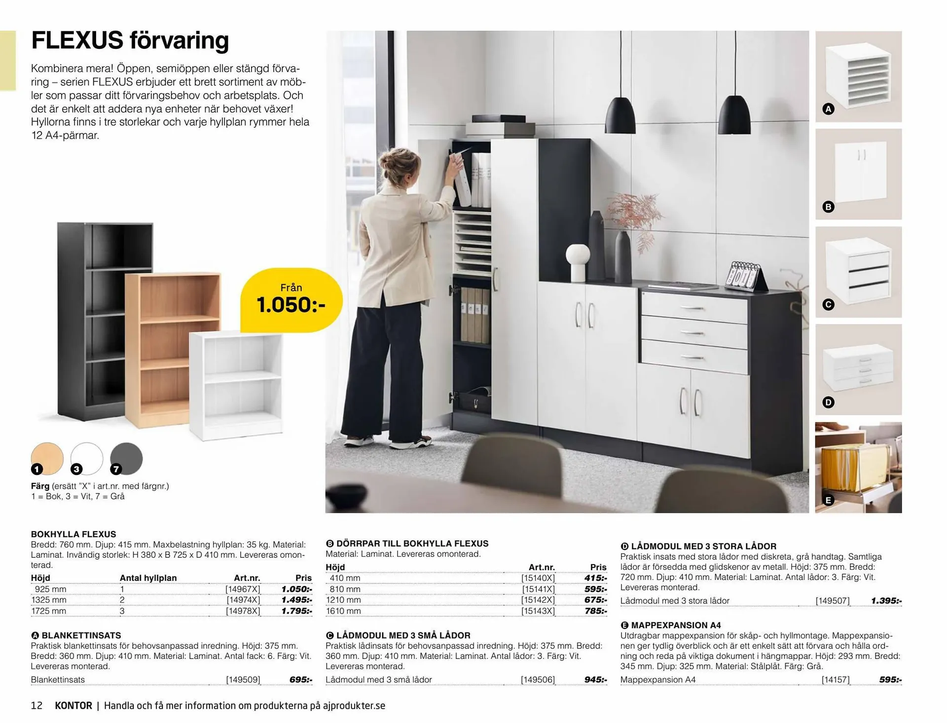 AJ Produkter reklamblad från 8 oktober till 4 december 2023 - Reklamblad sidor 12