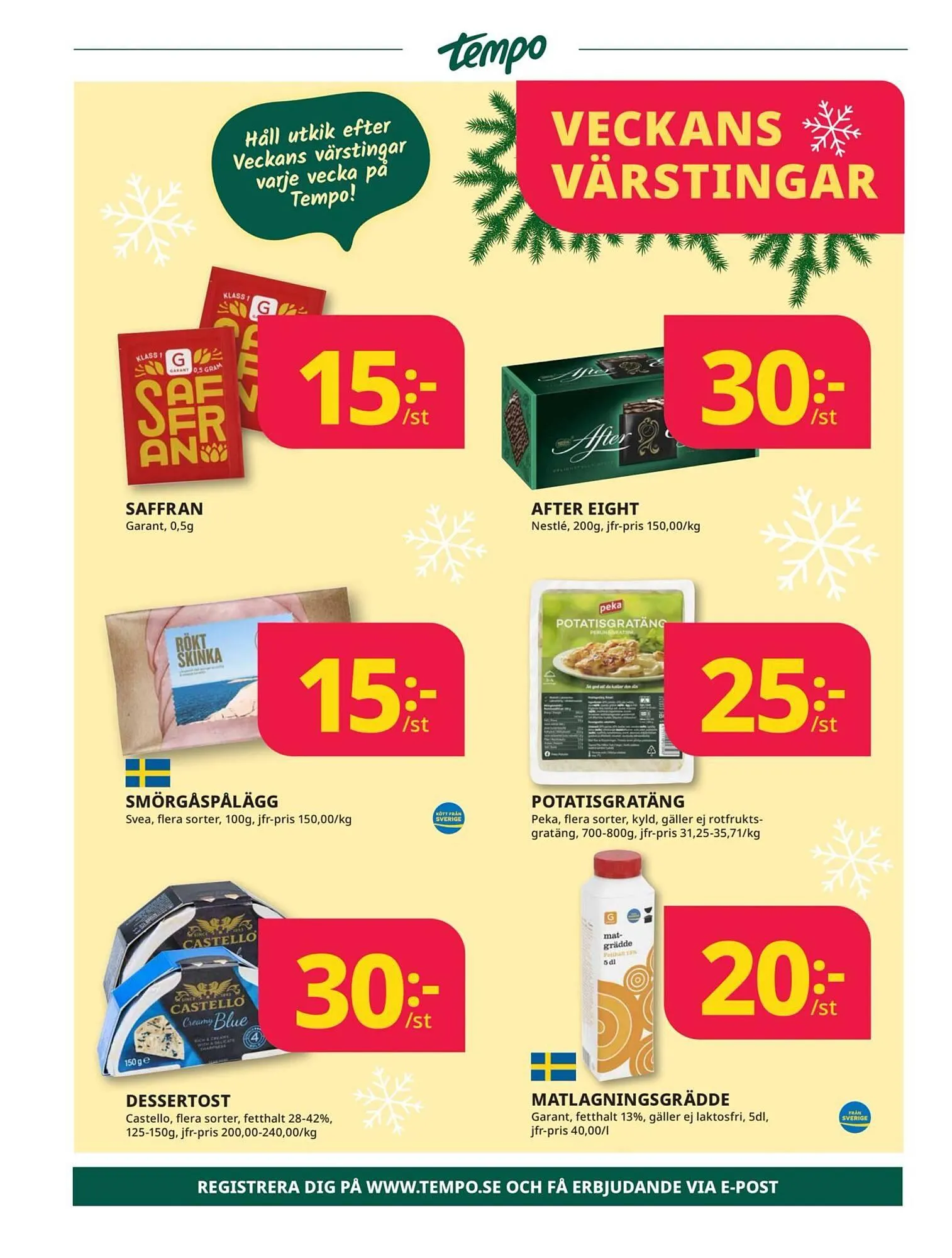 Tempo reklamblad från 3 december till 10 december 2023 - Reklamblad sidor 4