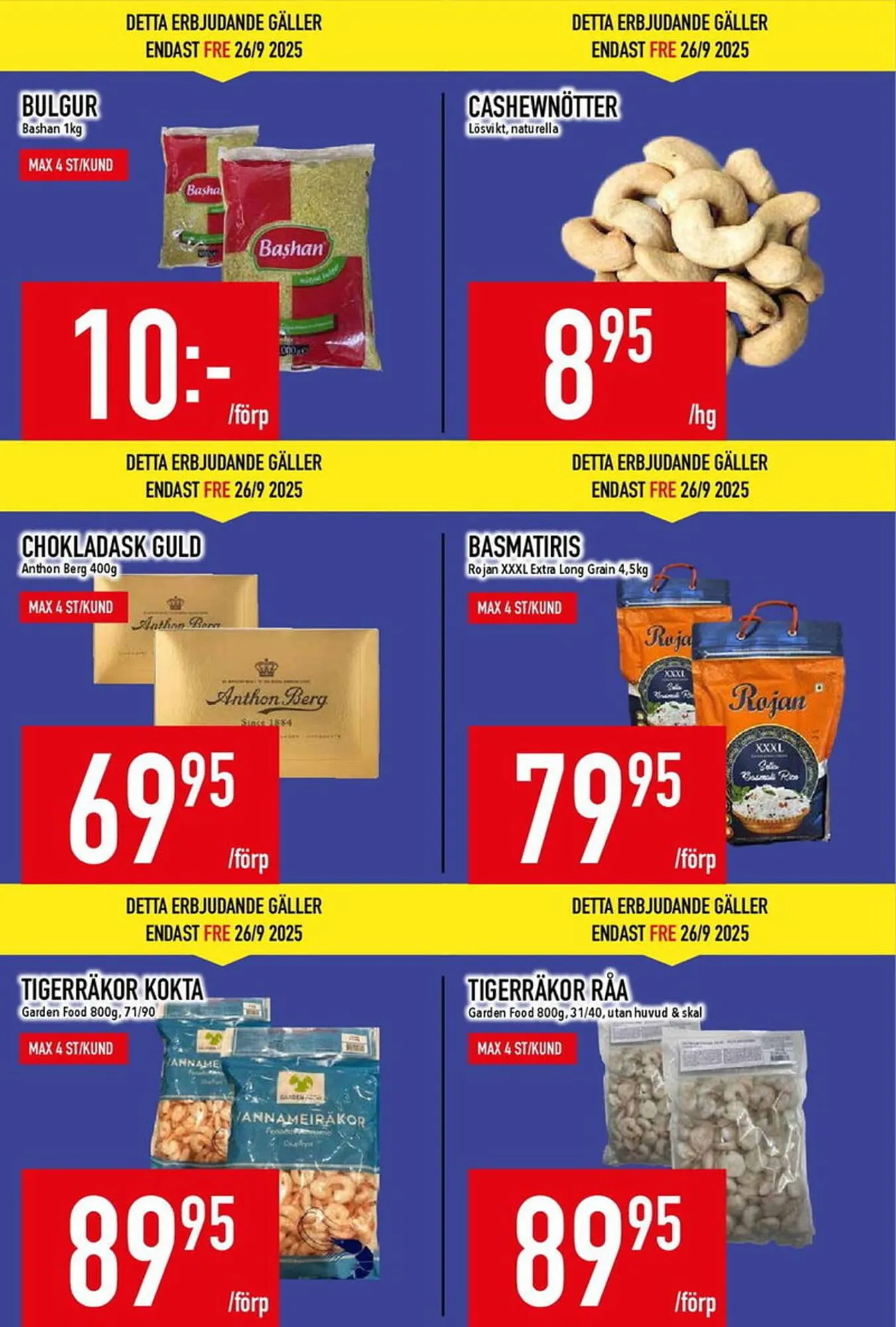 Matdax reklamblad från 22 september till 28 september 2025 - Reklamblad sidor 4