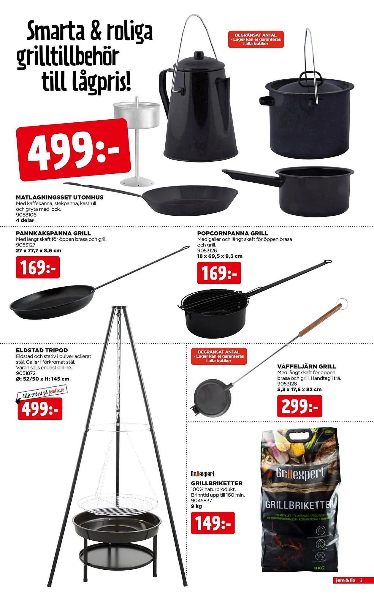 Jem&Fix reklamblad från 27 augusti till 10 september 2023 - Reklamblad sidor 3