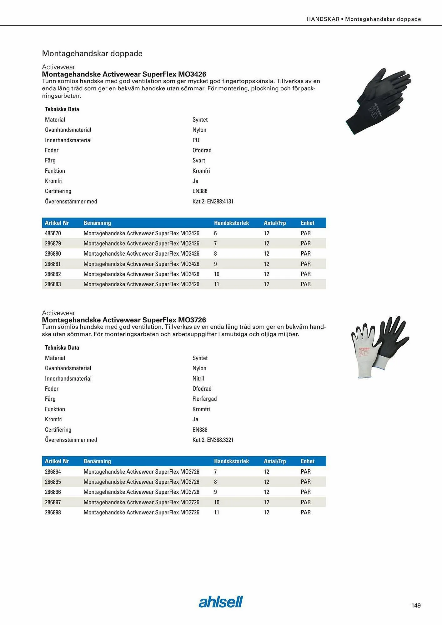 Ahlsell reklamblad från 6 september till 4 november 2023 - Reklamblad sidor 163